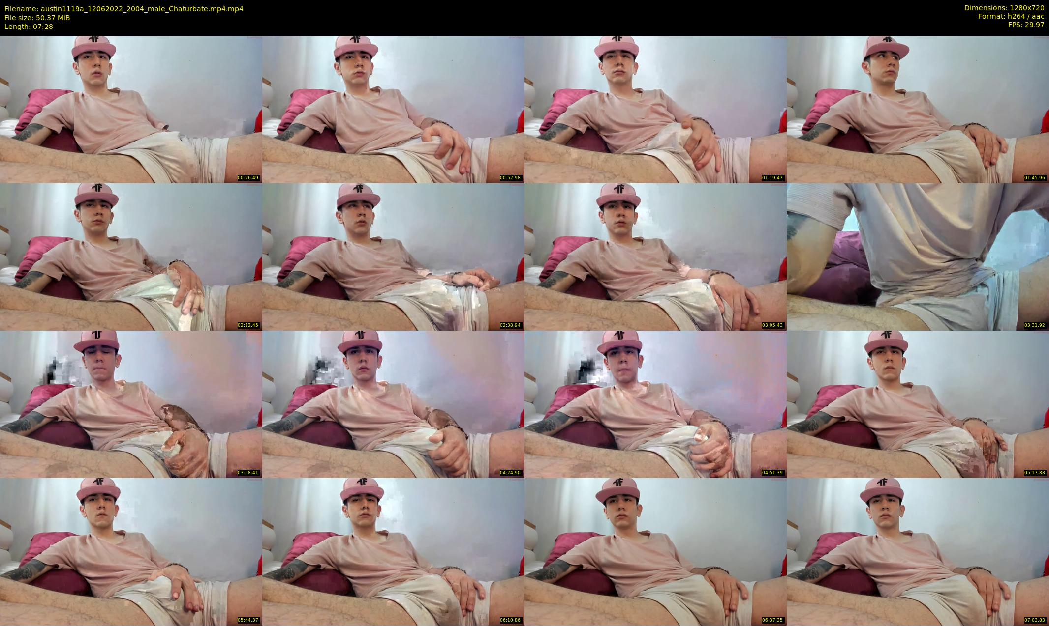austin1119a — 8 minute Chaturbate male cam show recording, 720p, Jun 12, 2022