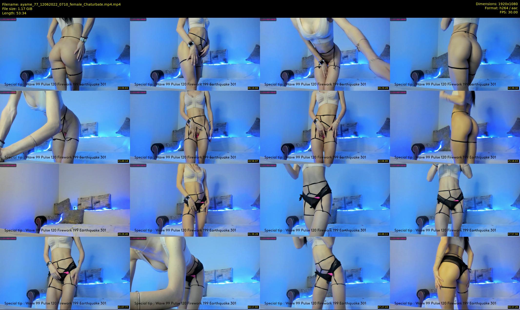 ayame_77 — 54 minute Chaturbate female cam show recording, 1080p, Jun 12, 2022