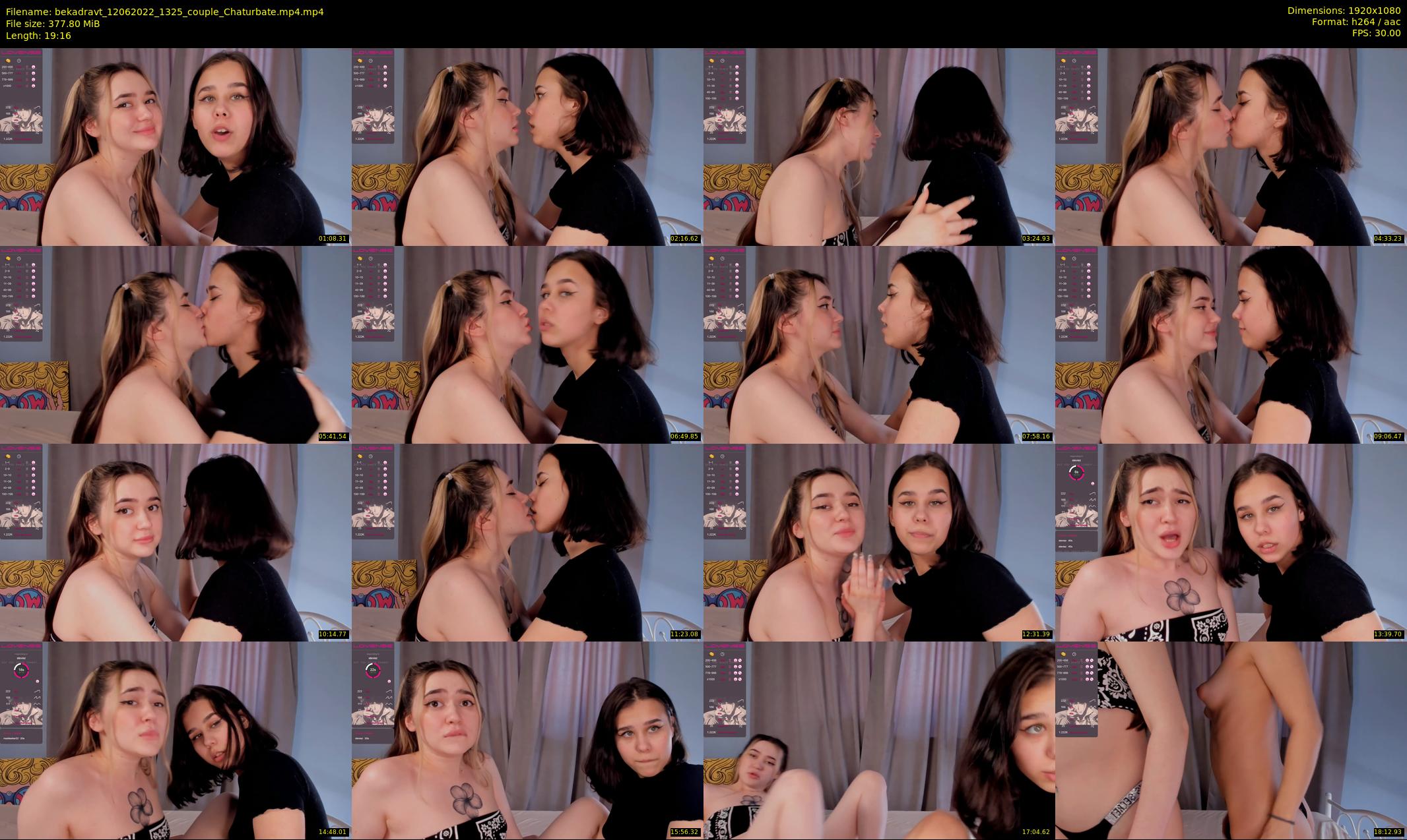 bekadravt — 20 minute Chaturbate couple cam show recording, 1080p, Jun 12, 2022