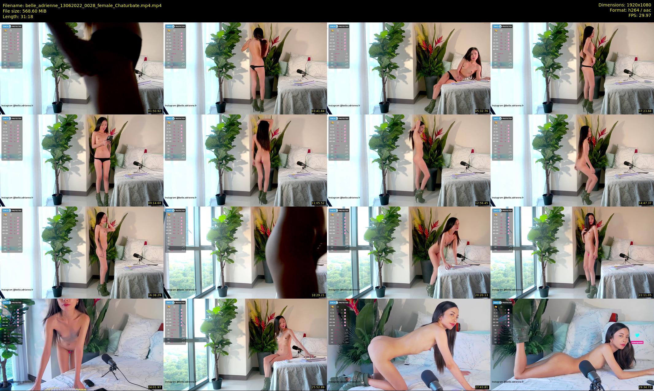 belle_adrienne — 32 minute Chaturbate couple cam show recording, 1080p, Jun 13, 2022