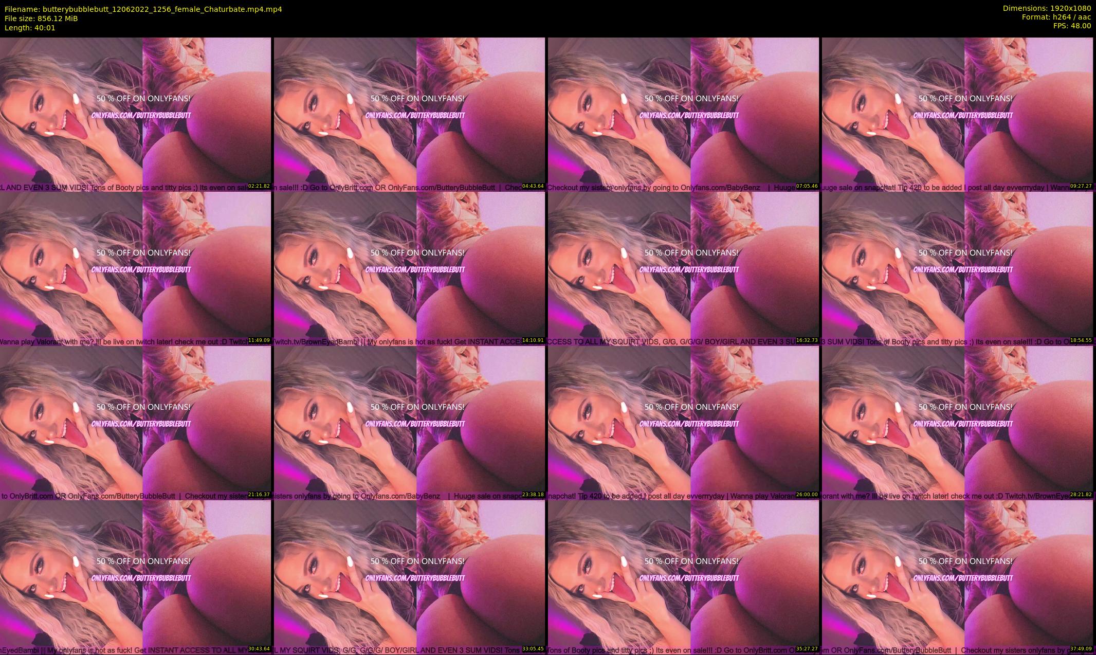 butterybubblebutt — 41 minute Chaturbate couple cam show recording, 1080p, Jun 12, 2022