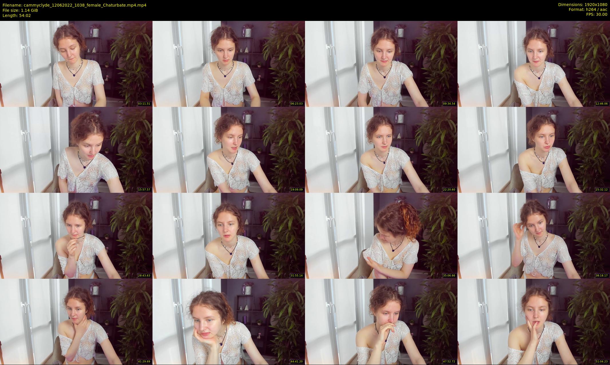 cammyclyde — 55 minute Chaturbate female cam show recording, 1080p, Jun 12, 2022