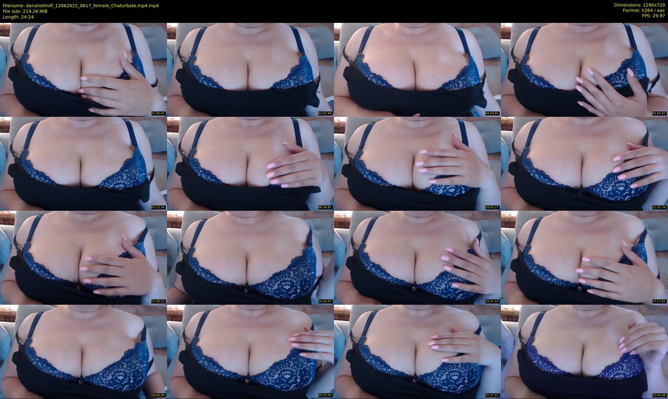 danahotmilf — 25 minute Chaturbate female cam show recording, 720p, Jun 12, 2022