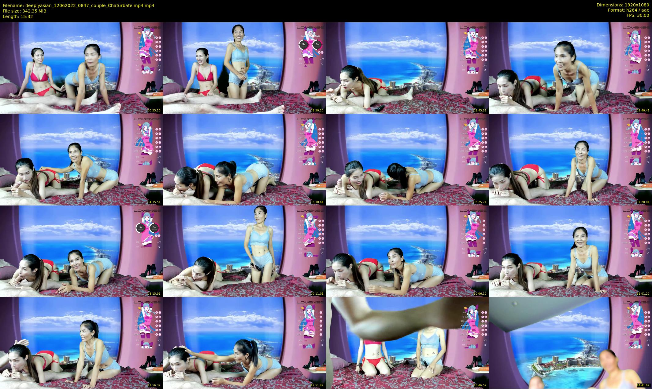 deeplyasian — 16 minute Chaturbate couple cam show recording, 1080p, Jun 12, 2022