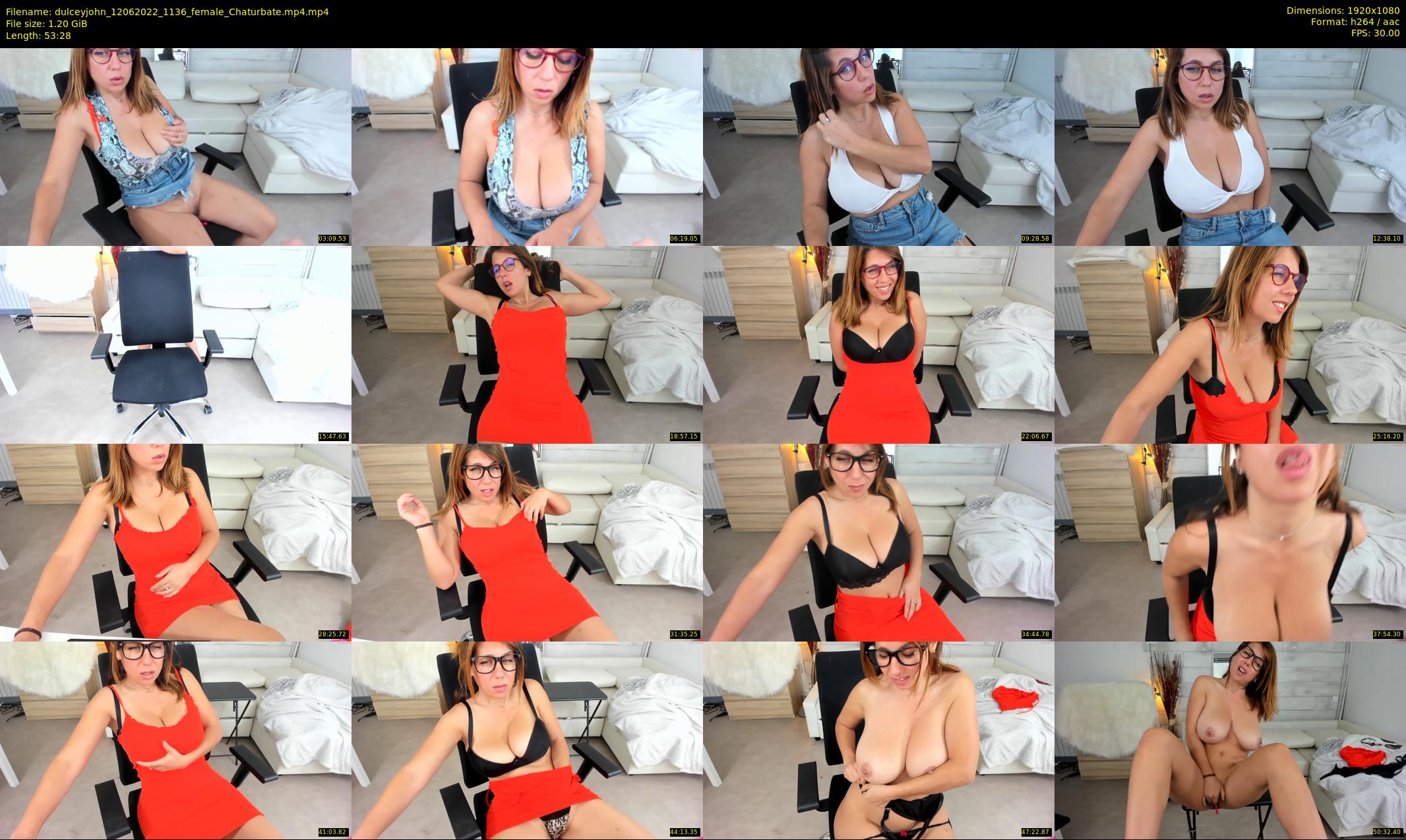 dulceyjohn — 54 minute Chaturbate female cam show recording, 1080p, Jun 12, 2022