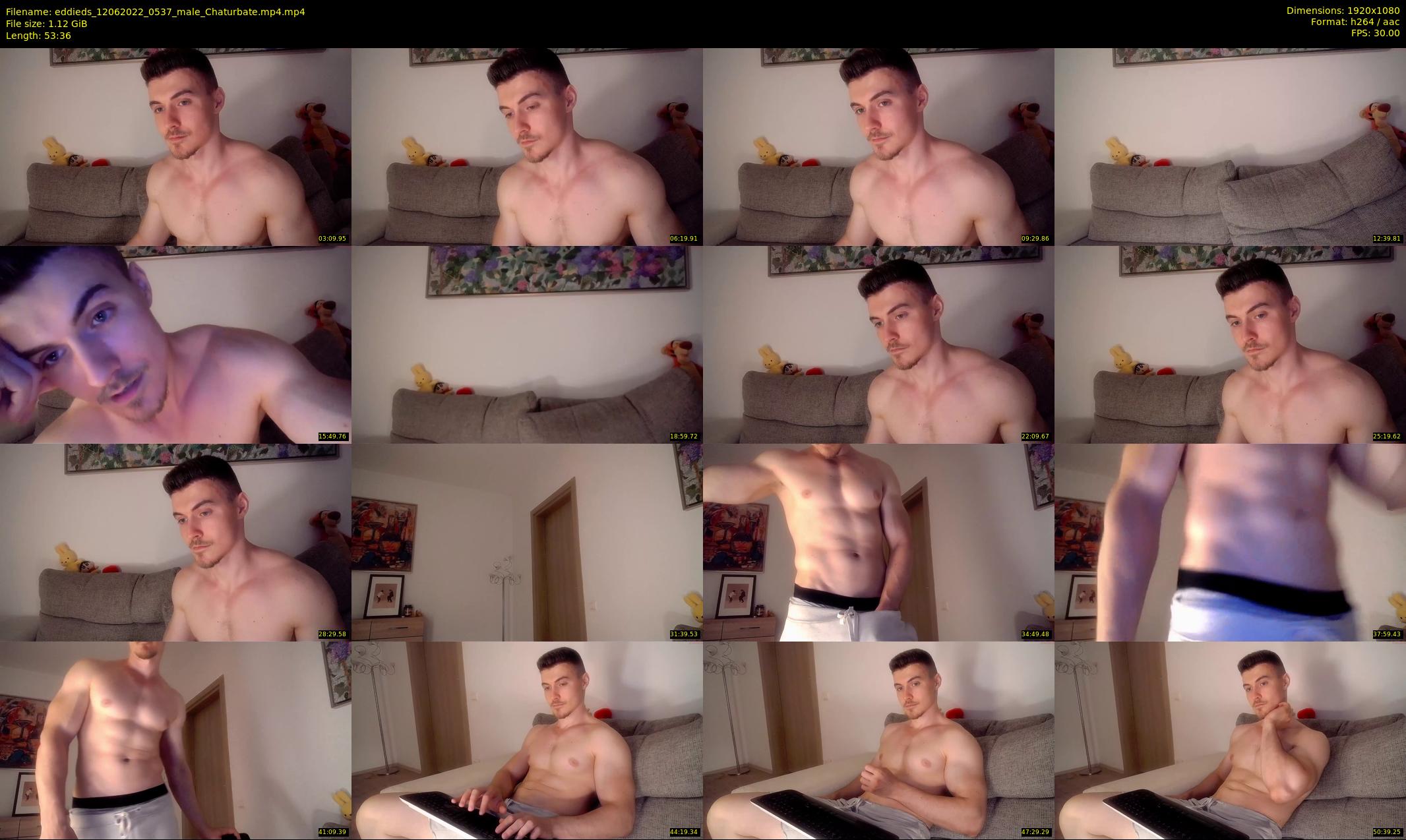 eddieds — 54 minute Chaturbate male cam show recording, 1080p, Jun 12, 2022