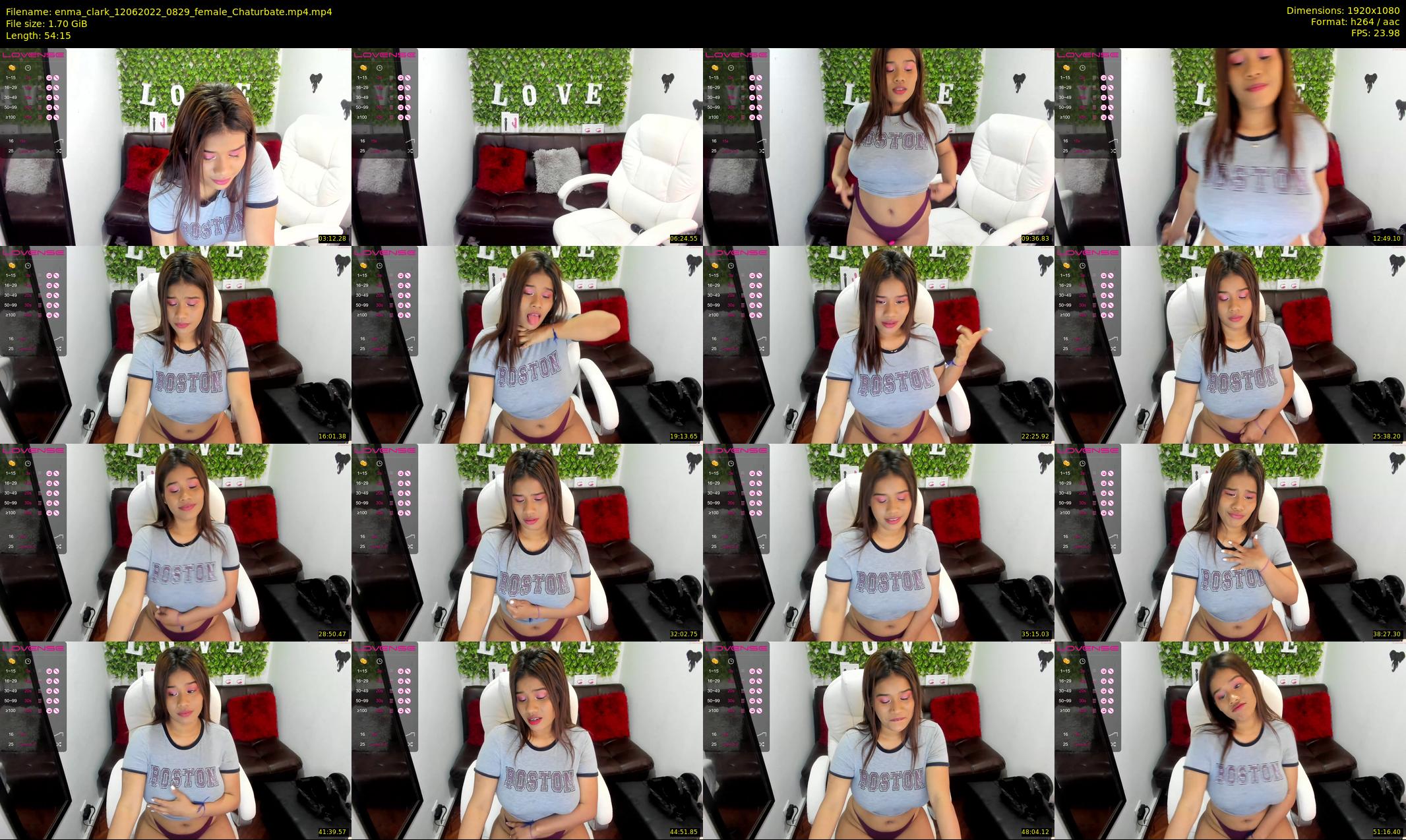enma_clark — 55 minute Chaturbate female cam show recording, 1080p, Jun 12, 2022