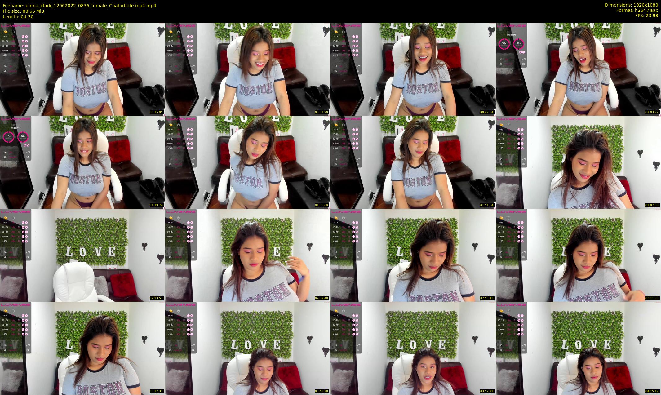 enma_clark — 5 minute Chaturbate female cam show recording, 1080p, Jun 12, 2022