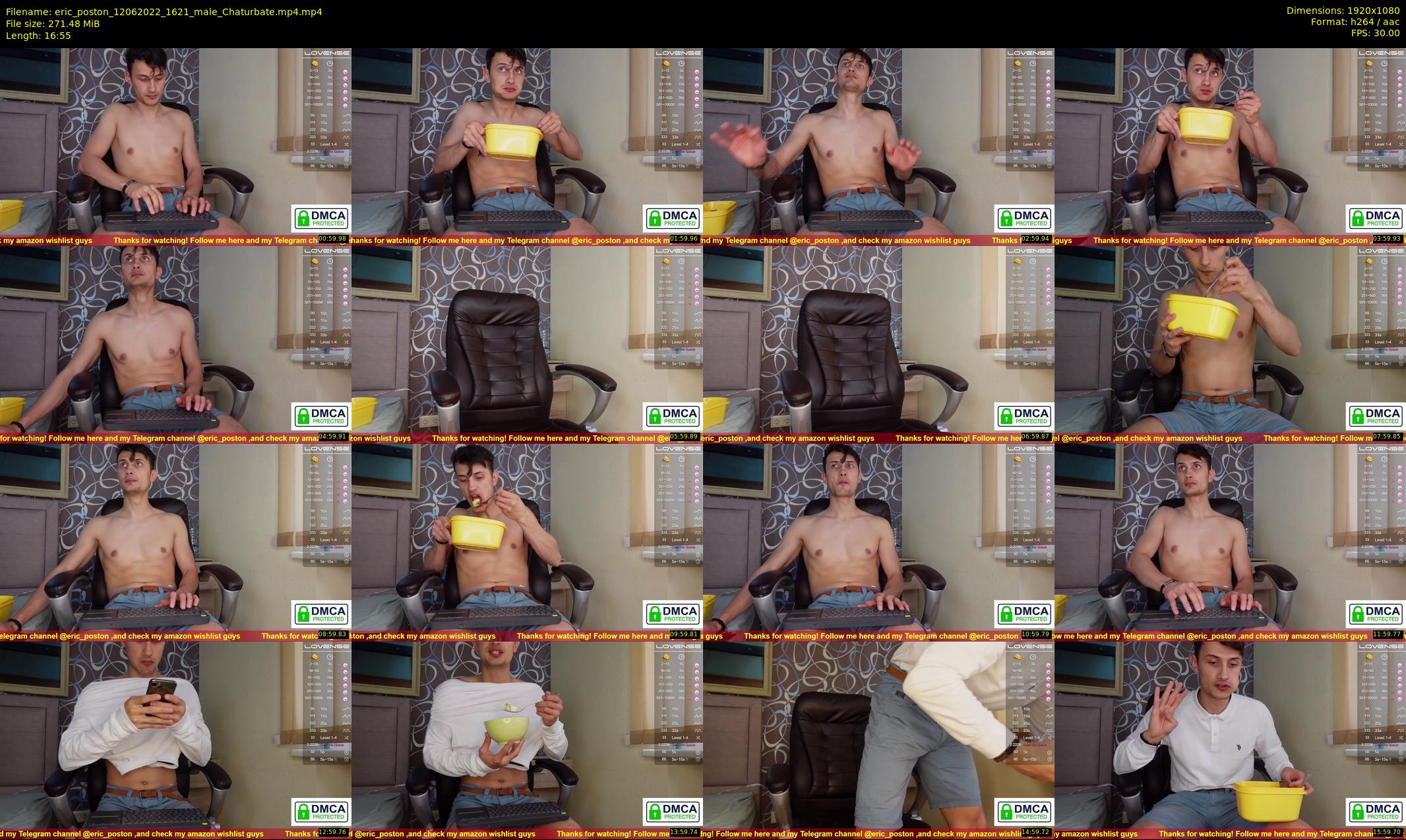 eric_poston — 17 minute Chaturbate male cam show recording, 1080p, Jun 12, 2022