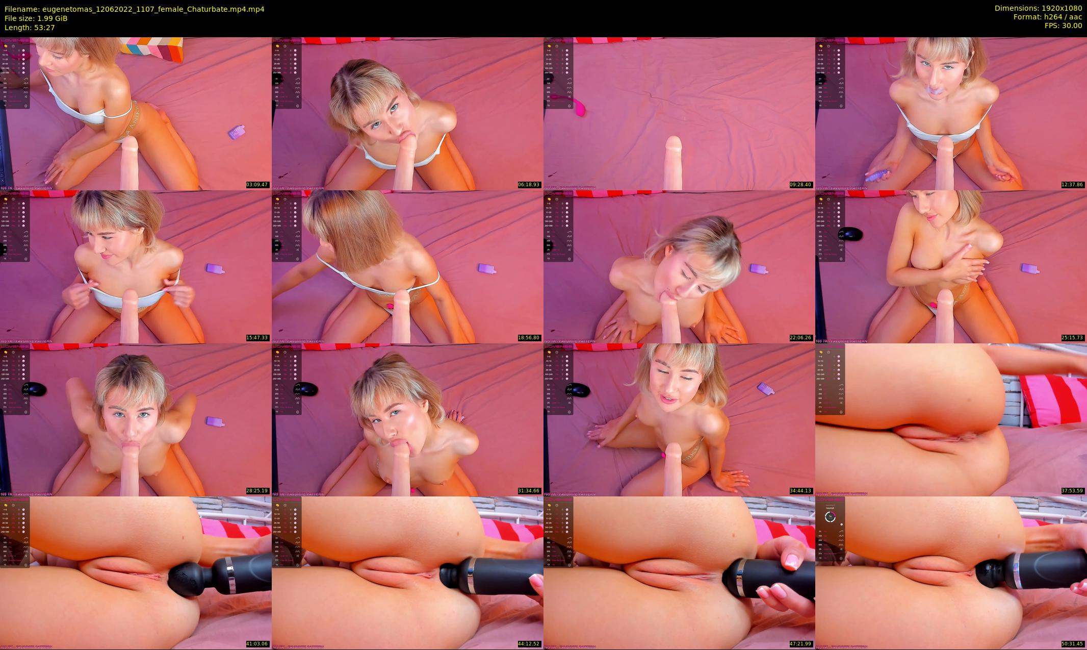 eugenetomas — 54 minute Chaturbate couple cam show recording, 1080p, Jun 12, 2022