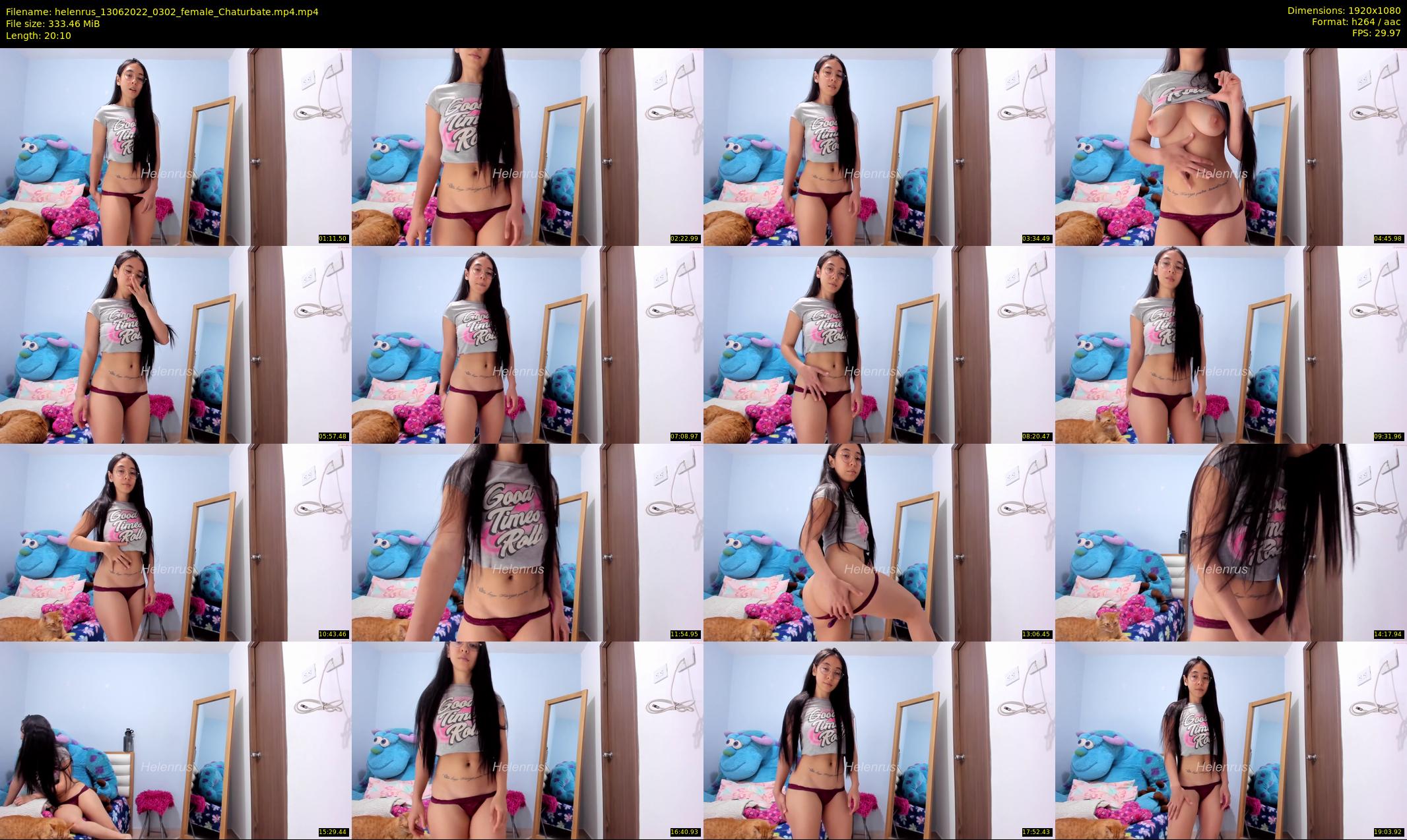 helenrus — 21 minute Chaturbate female cam show recording, 1080p, Jun 13, 2022