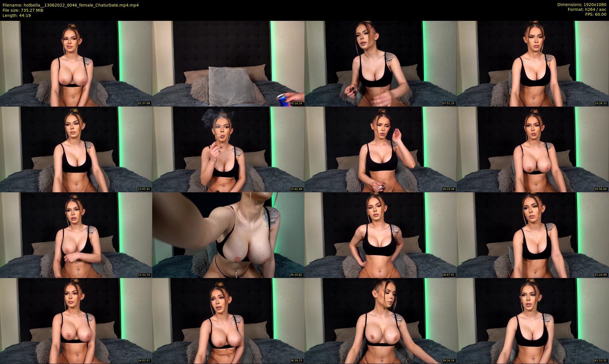 hotbella_ — 45 minute Chaturbate female cam show recording, 1080p, Jun 13, 2022