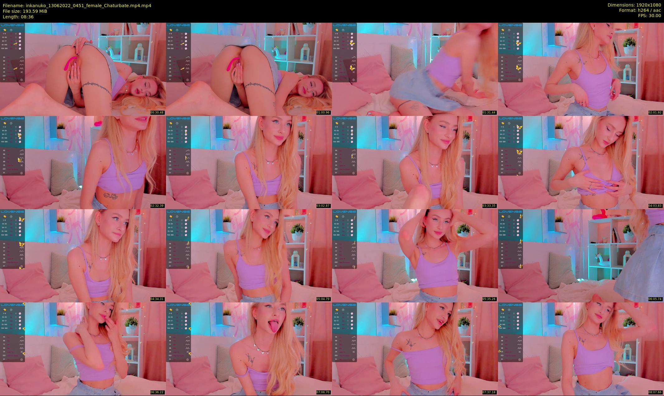 inkanuko — 9 minute Chaturbate couple cam show recording, 1080p, Jun 13, 2022