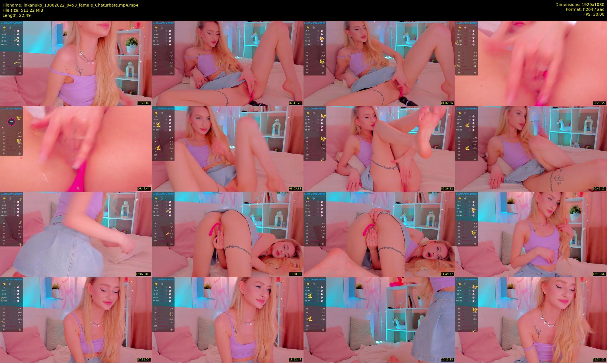 inkanuko — 23 minute Chaturbate couple cam show recording, 1080p, Jun 13, 2022