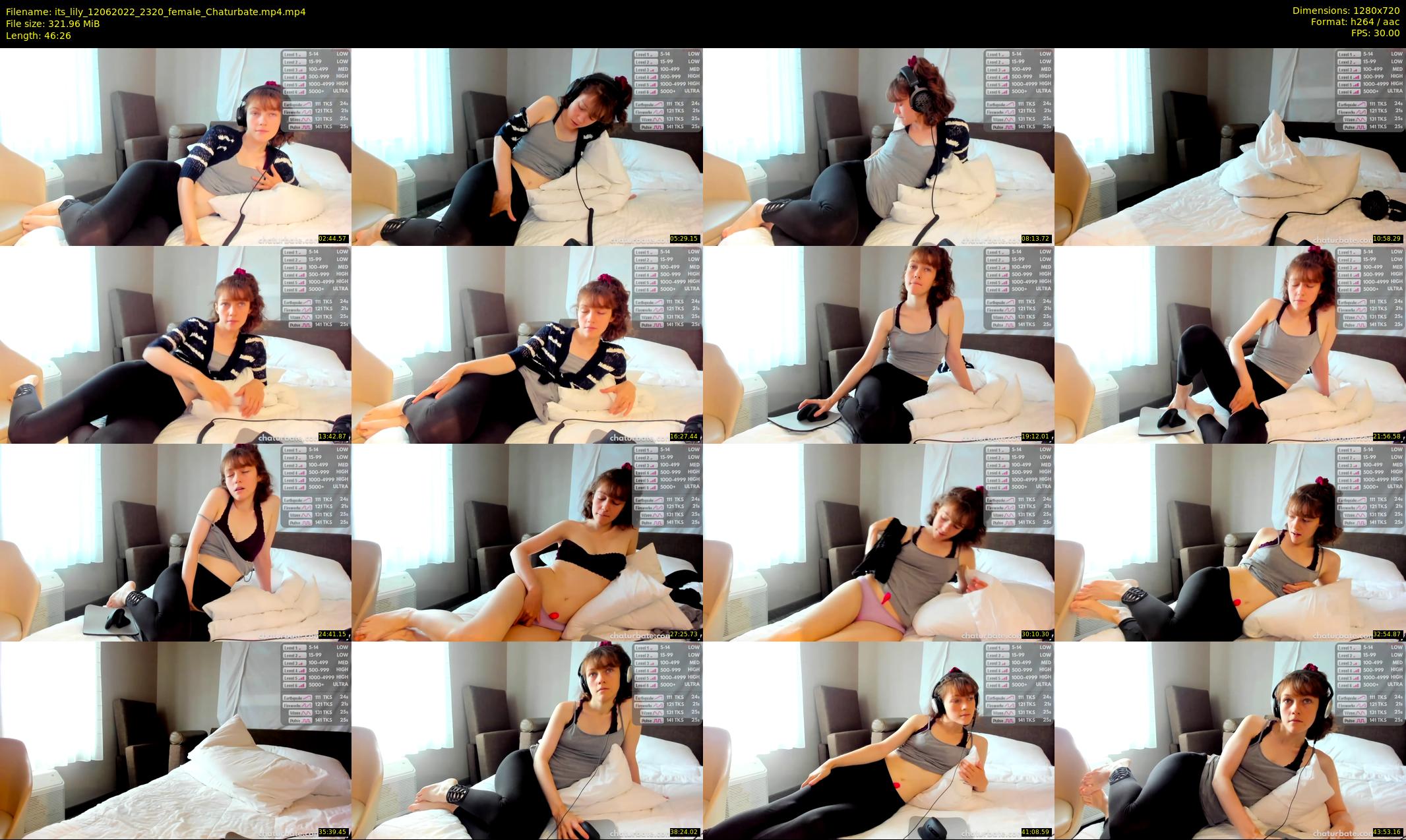 its_lily — 47 minute Chaturbate female cam show recording, 720p, Jun 12, 2022
