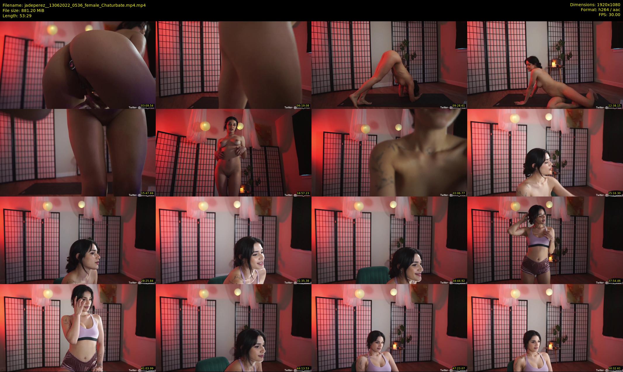 jadeperez_ — 54 minute Chaturbate female cam show recording, 1080p, Jun 13, 2022