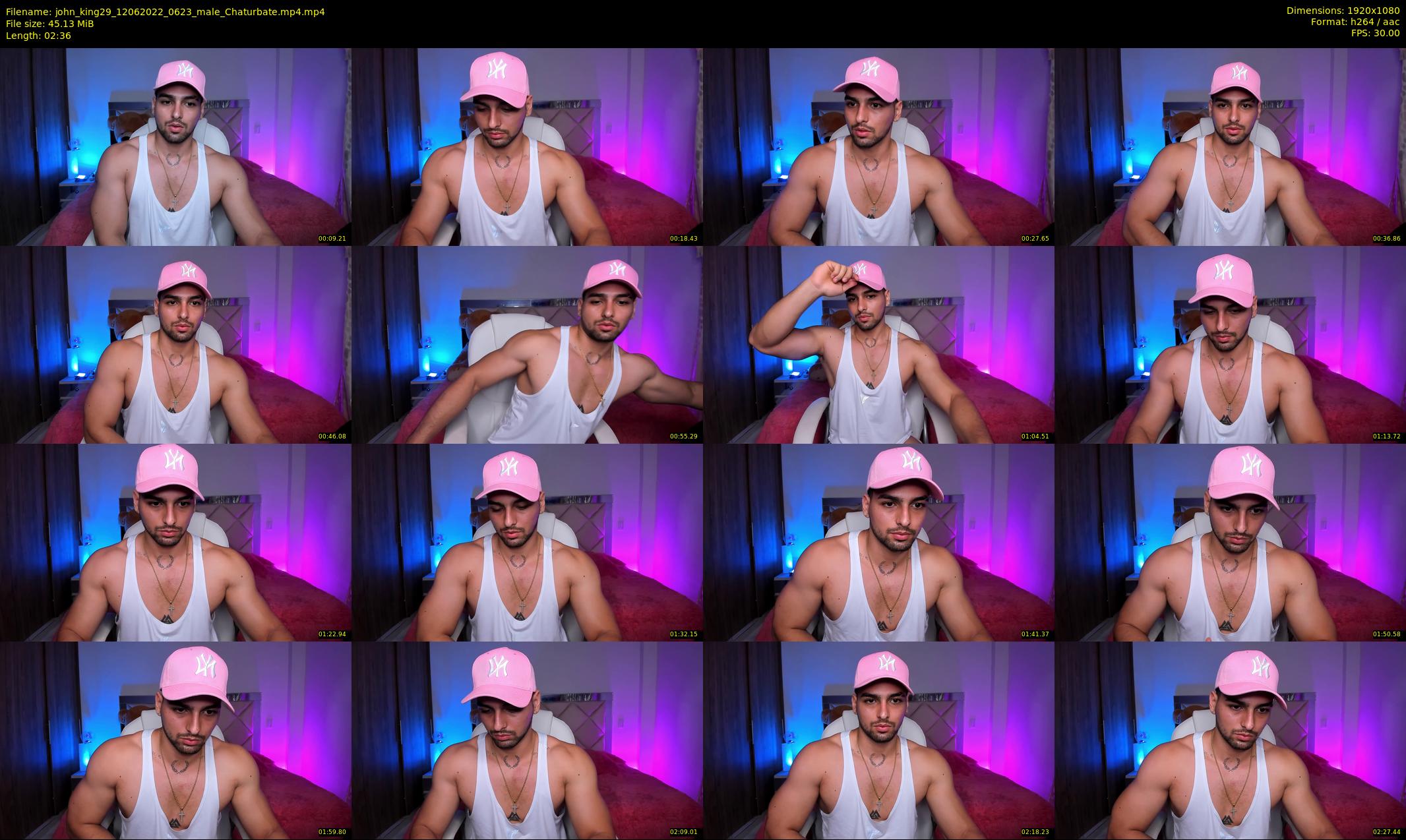 john_king29 — 3 minute Chaturbate male cam show recording, 1080p, Jun 12, 2022