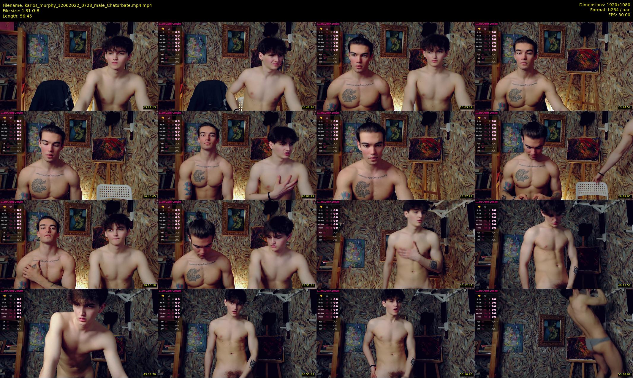 karlos_murphy — 57 minute Chaturbate male cam show recording, 1080p, Jun 12, 2022