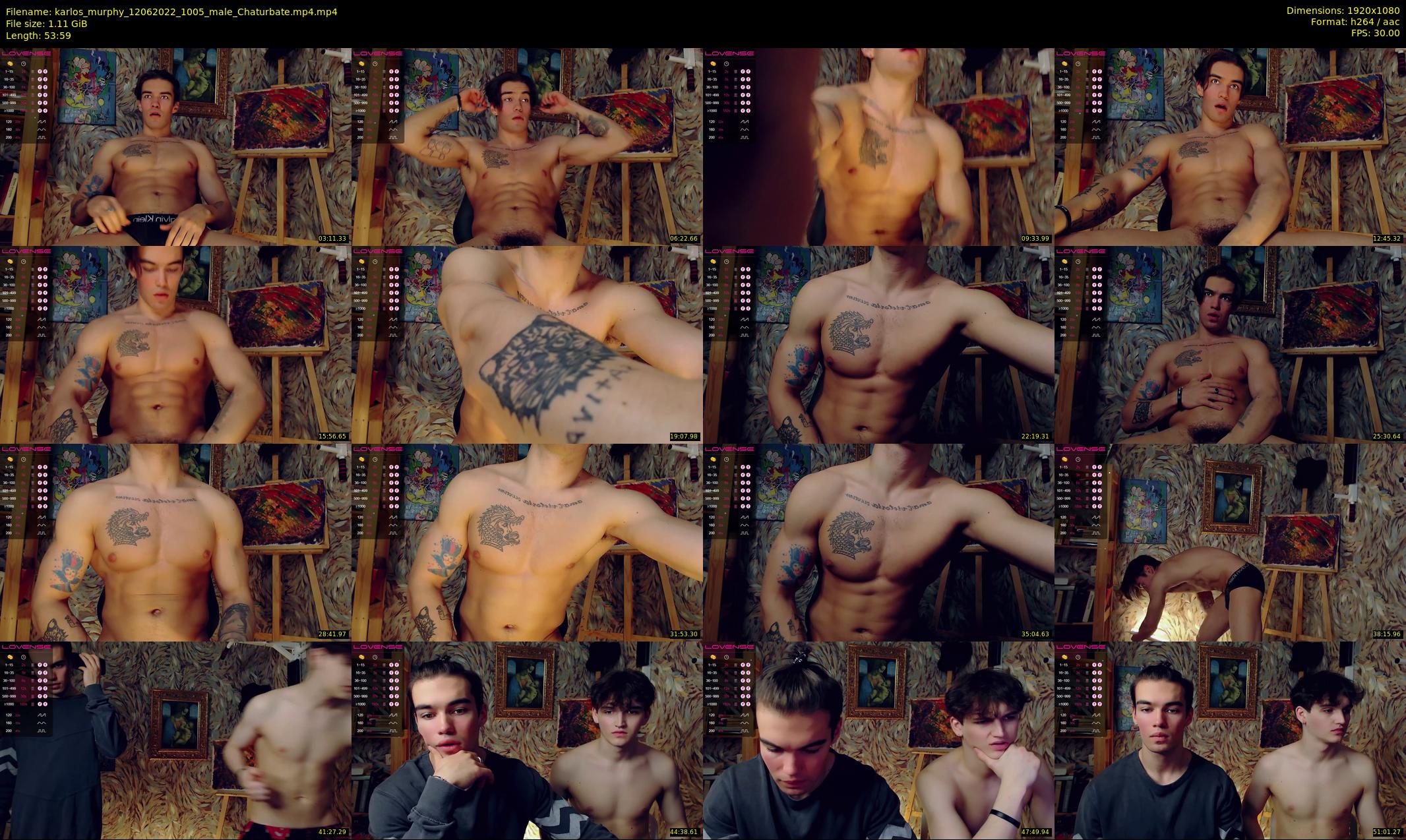 karlos_murphy — 54 minute Chaturbate male cam show recording, 1080p, Jun 12, 2022