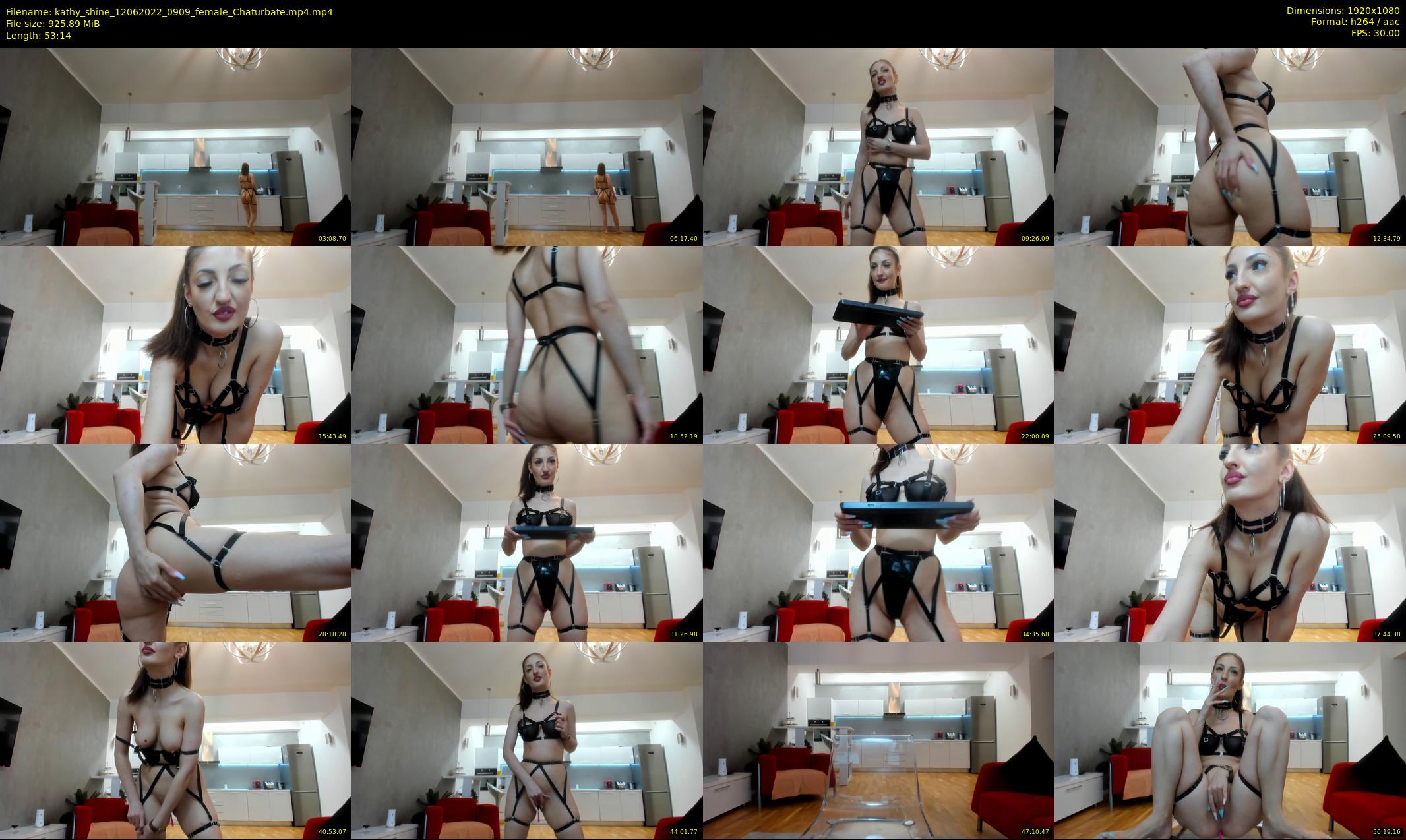 kathy_shine — 54 minute Chaturbate female cam show recording, 1080p, Jun 12, 2022