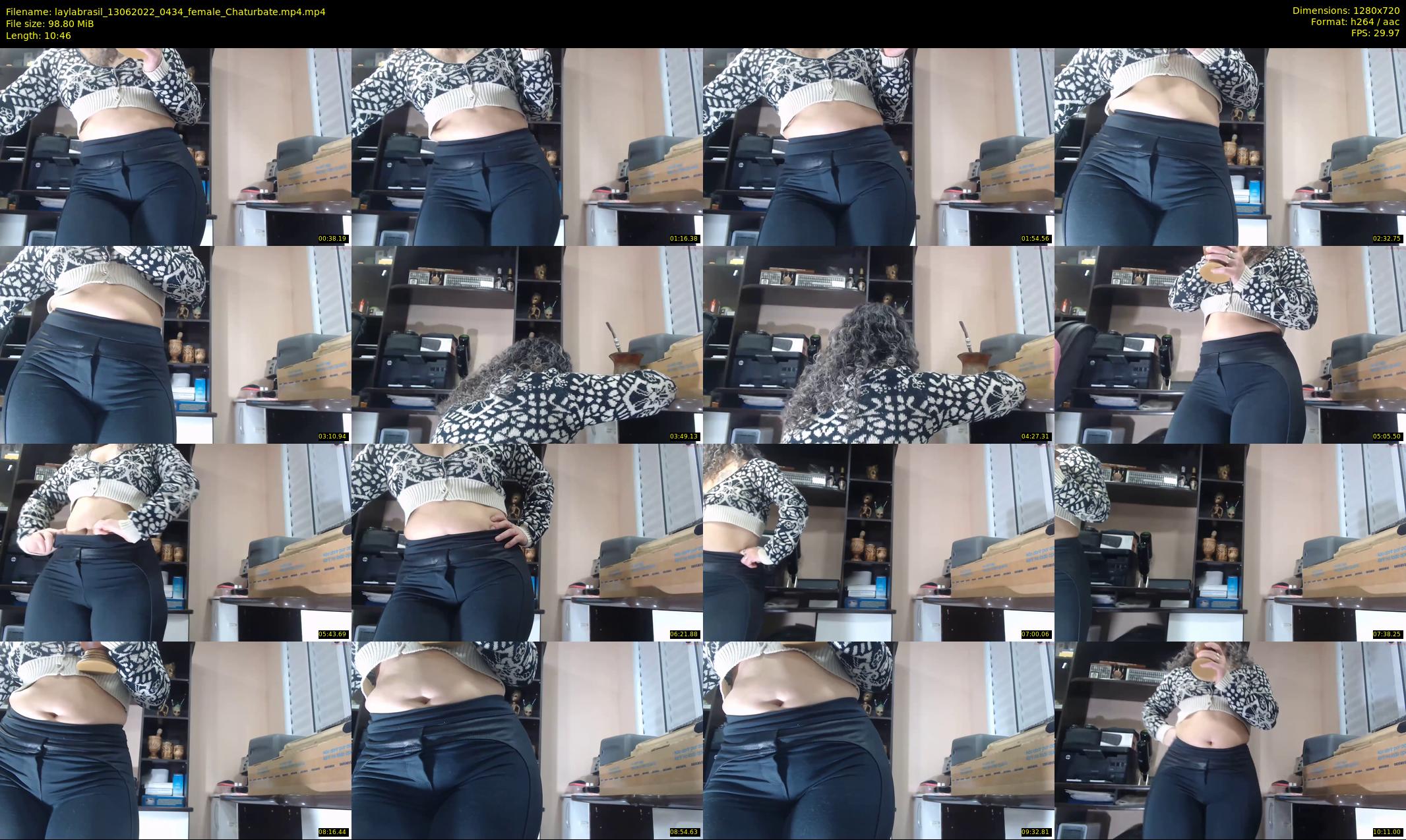 laylabrasil — 11 minute Chaturbate female cam show recording, 720p, Jun 13, 2022