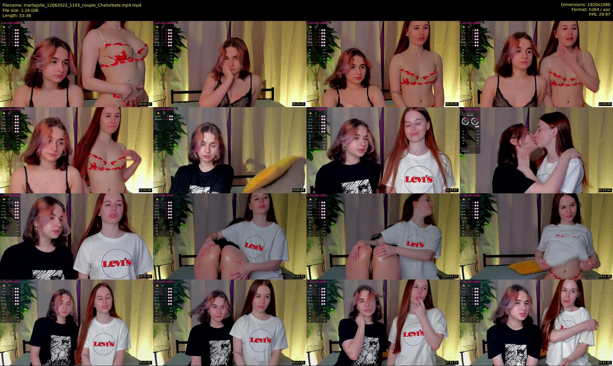 martajolie — 54 minute Chaturbate female cam show recording, 1080p, Jun 12, 2022
