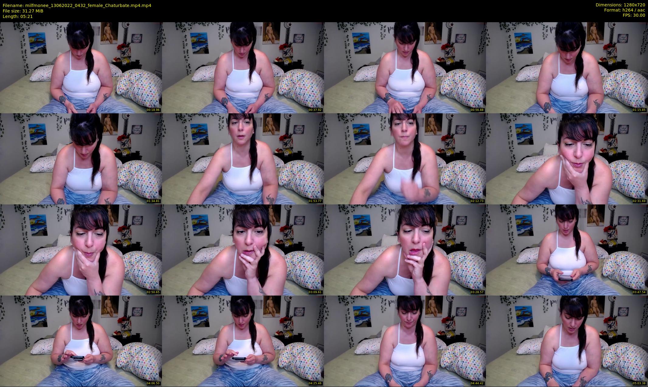 milfmonee — 6 minute Chaturbate female cam show recording, 720p, Jun 13, 2022