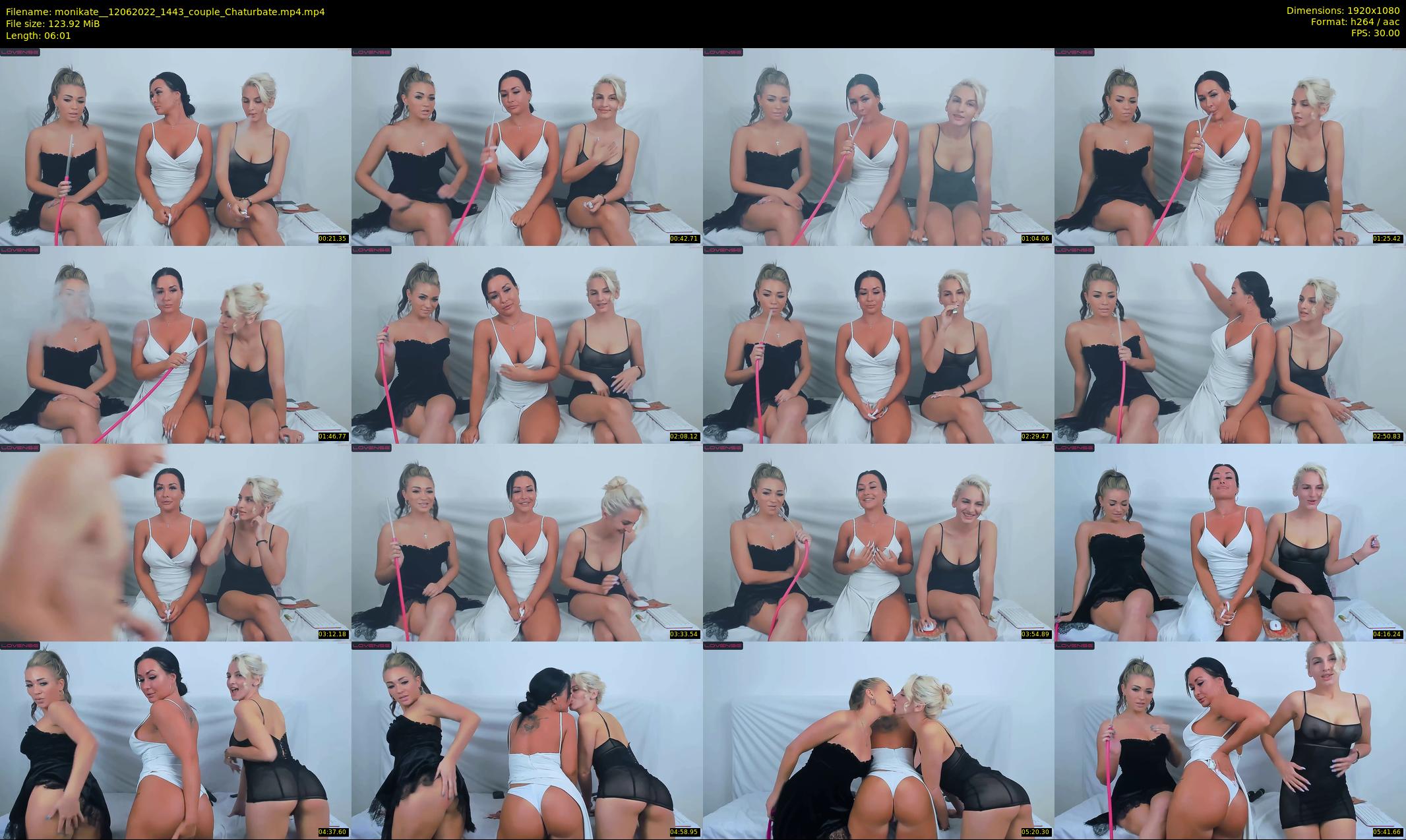 monikate_ — 7 minute Chaturbate couple cam show recording, 1080p, Jun 12, 2022