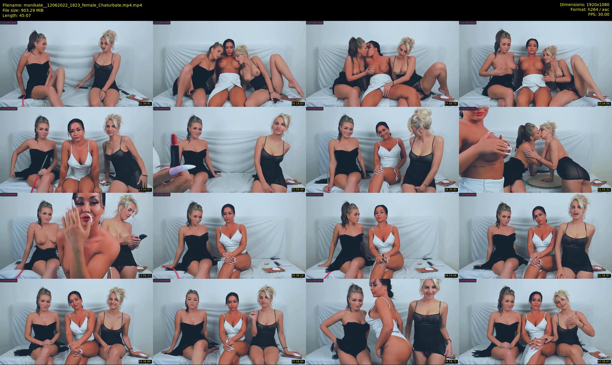 monikate_ — 46 minute Chaturbate couple cam show recording, 1080p, Jun 12, 2022