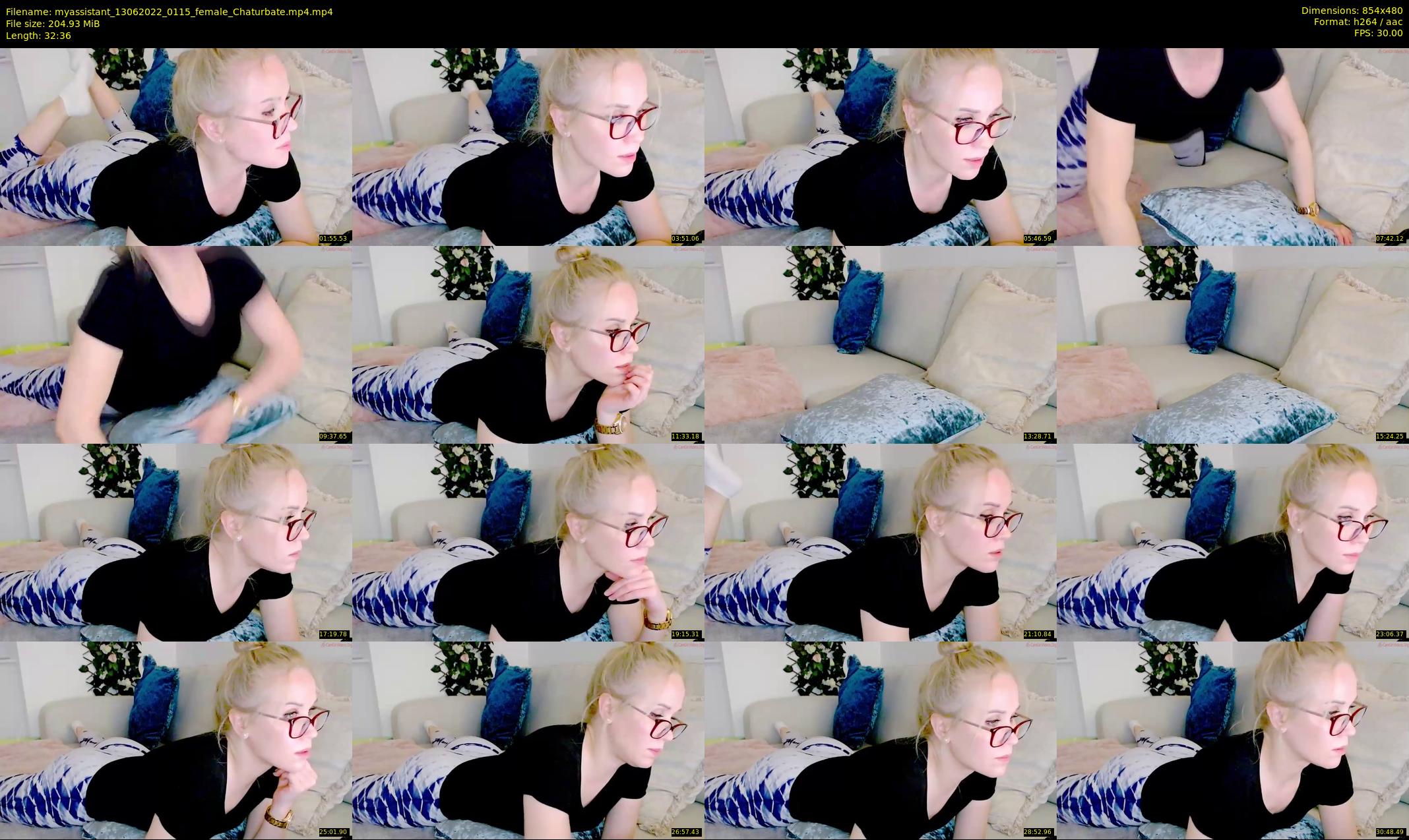 myassistant — 33 minute Chaturbate female cam show recording, 480p, Jun 13, 2022