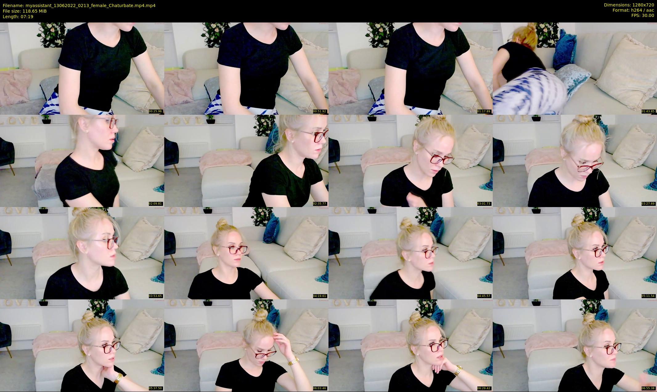 myassistant — 8 minute Chaturbate female cam show recording, 720p, Jun 13, 2022
