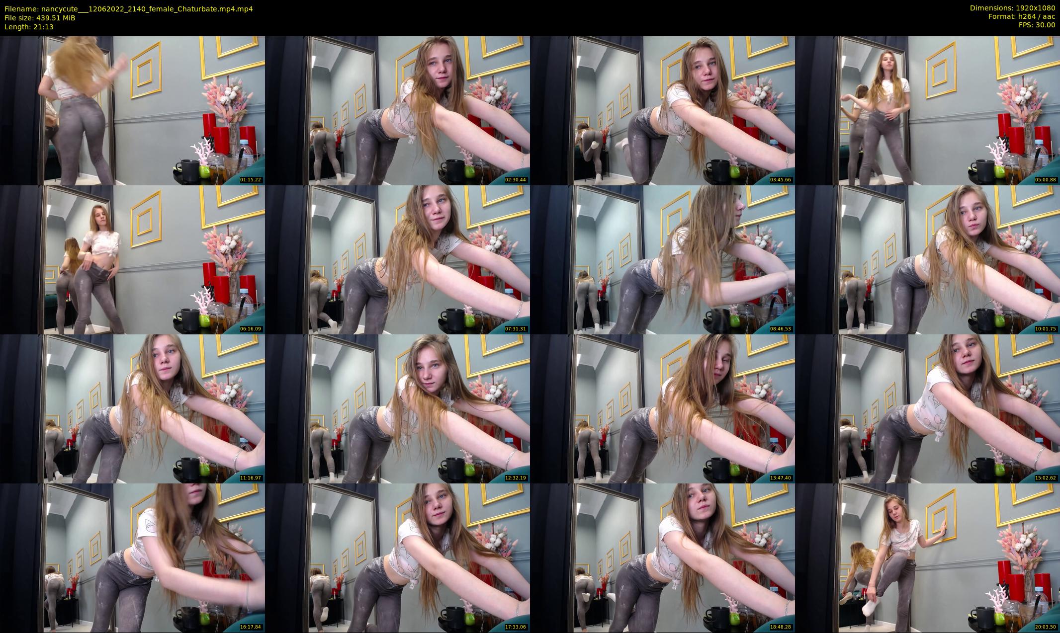 nancycute__ — 22 minute Chaturbate female cam show recording, 1080p, Jun 12, 2022