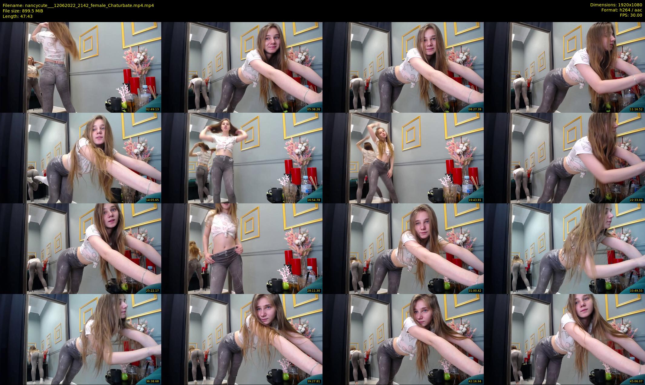 nancycute__ — 48 minute Chaturbate female cam show recording, 1080p, Jun 12, 2022