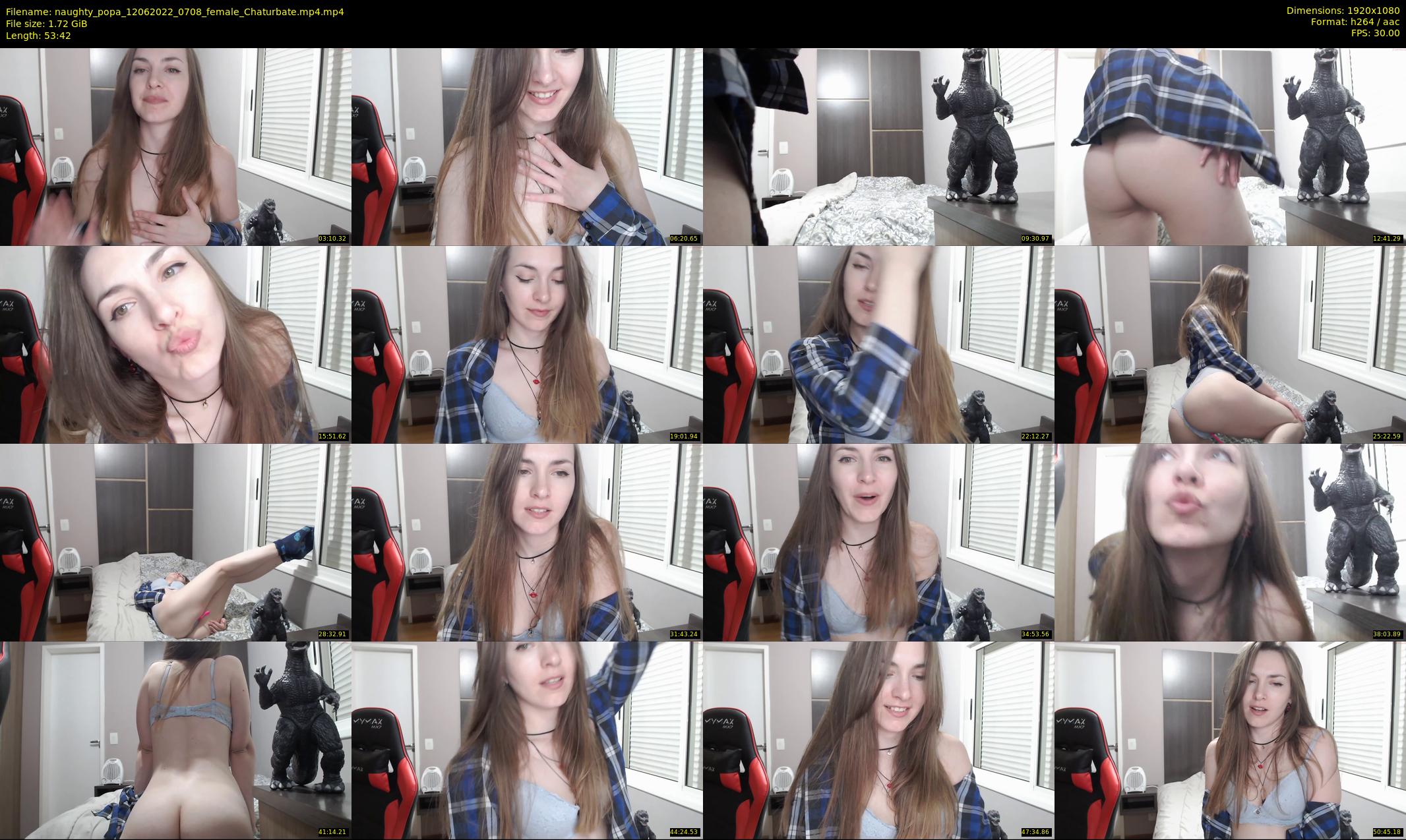 naughty_popa — 54 minute Chaturbate female cam show recording, 1080p, Jun 12, 2022