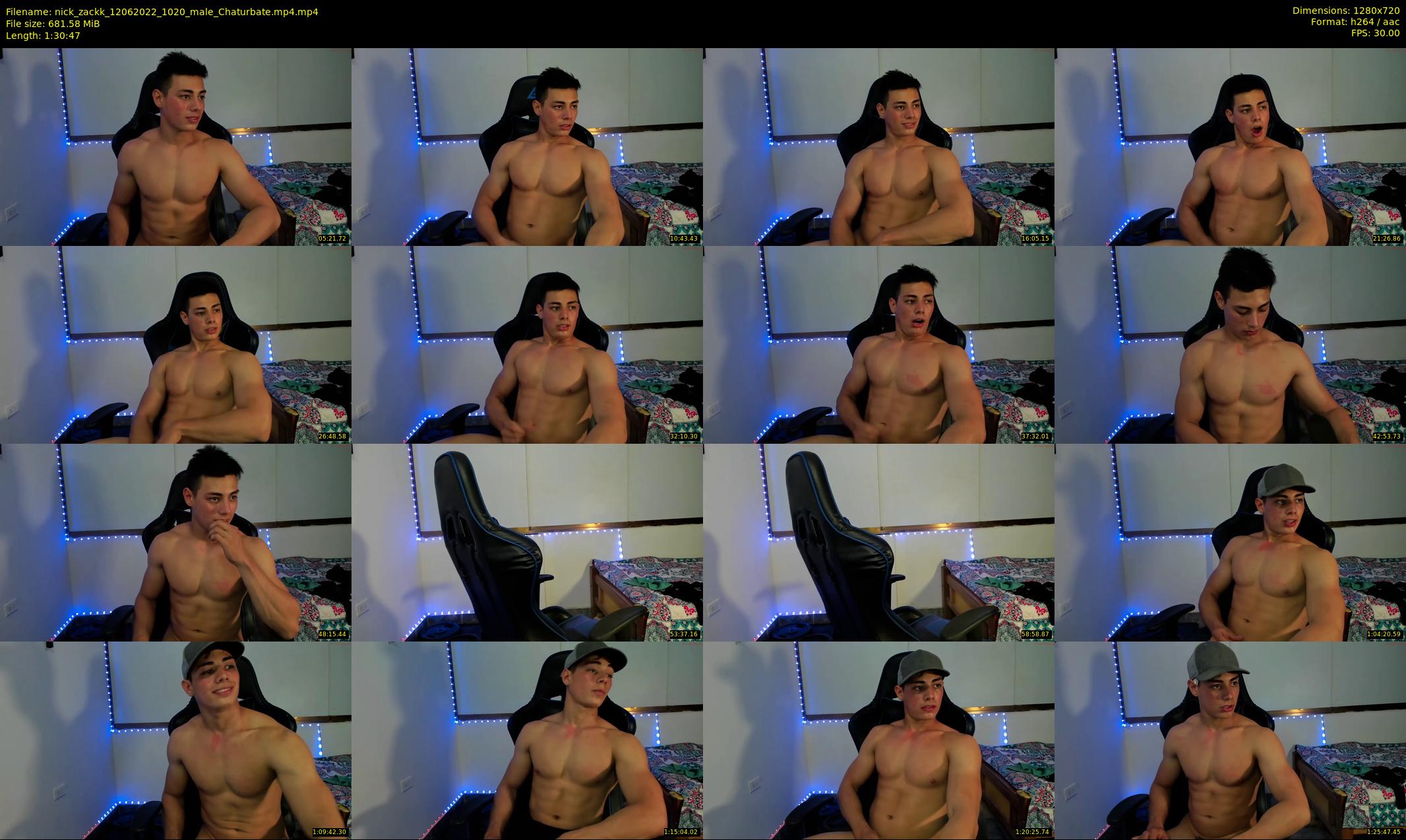 nick_zackk — 91 minute Chaturbate male cam show recording, 720p, Jun 12, 2022