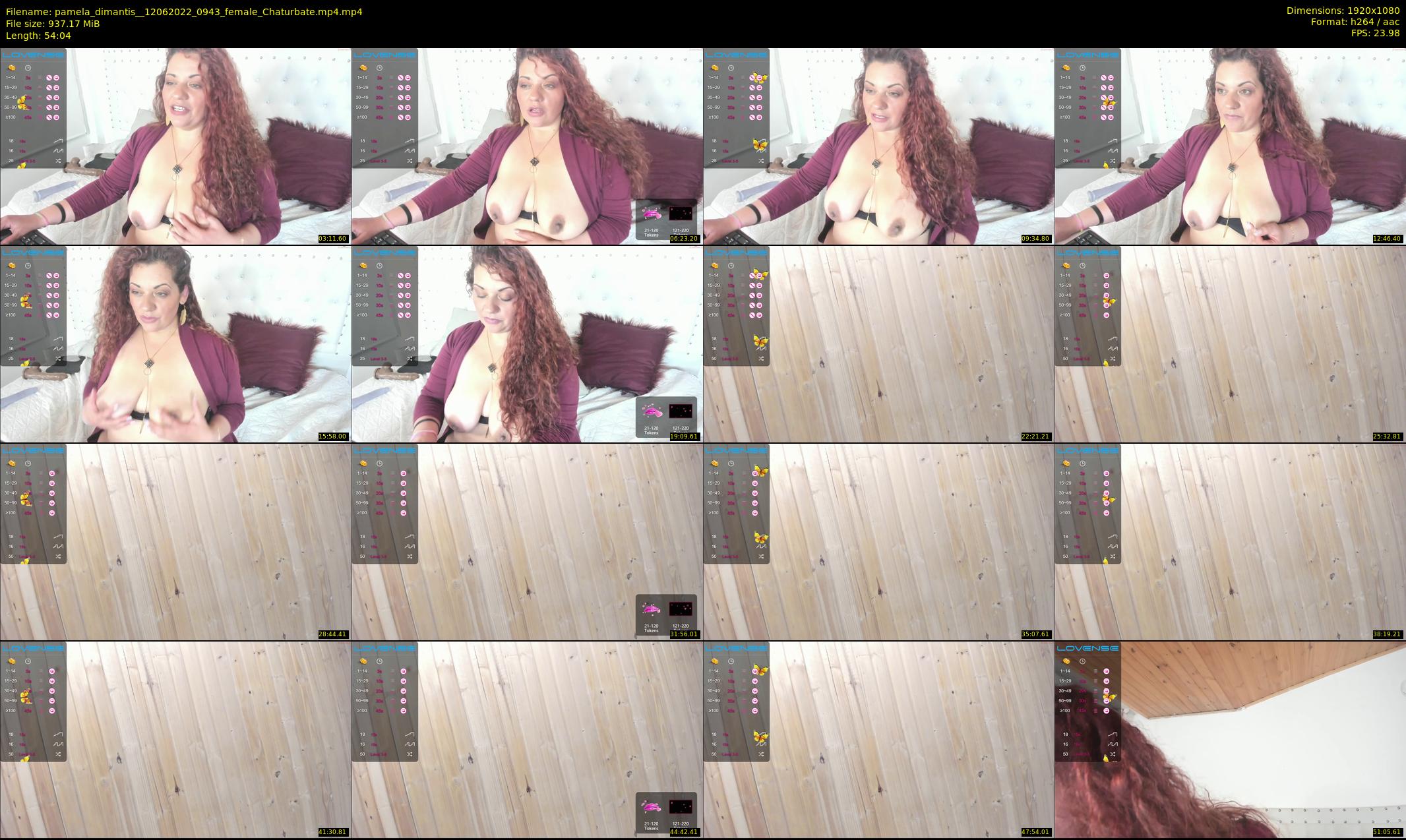 pamela_dimantis_ — 55 minute Chaturbate female cam show recording, 1080p, Jun 12, 2022