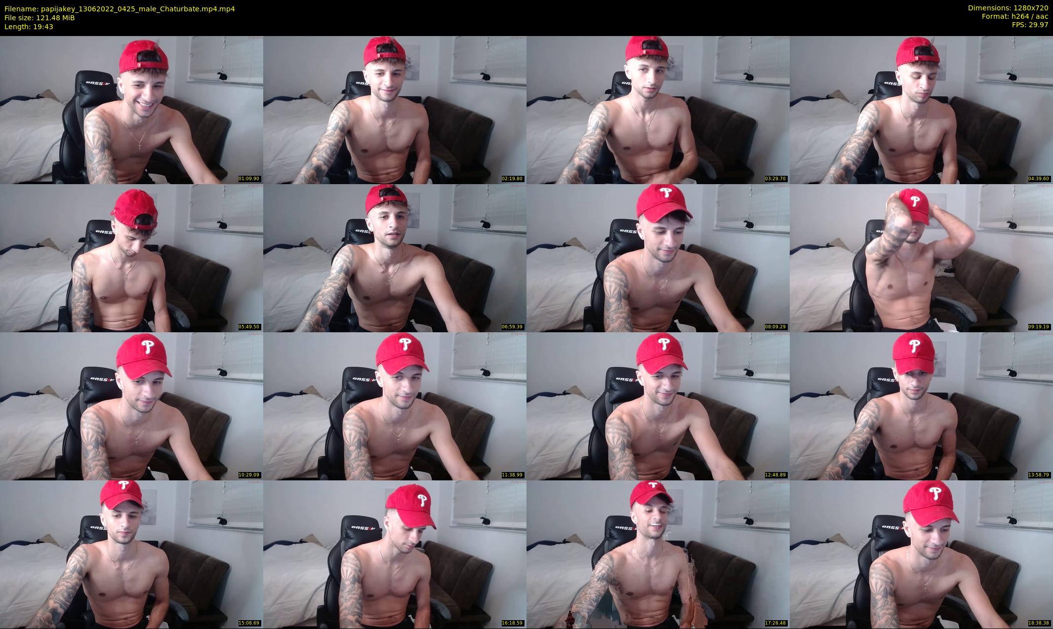 papijakey — 20 minute Chaturbate male cam show recording, 720p, Jun 13, 2022