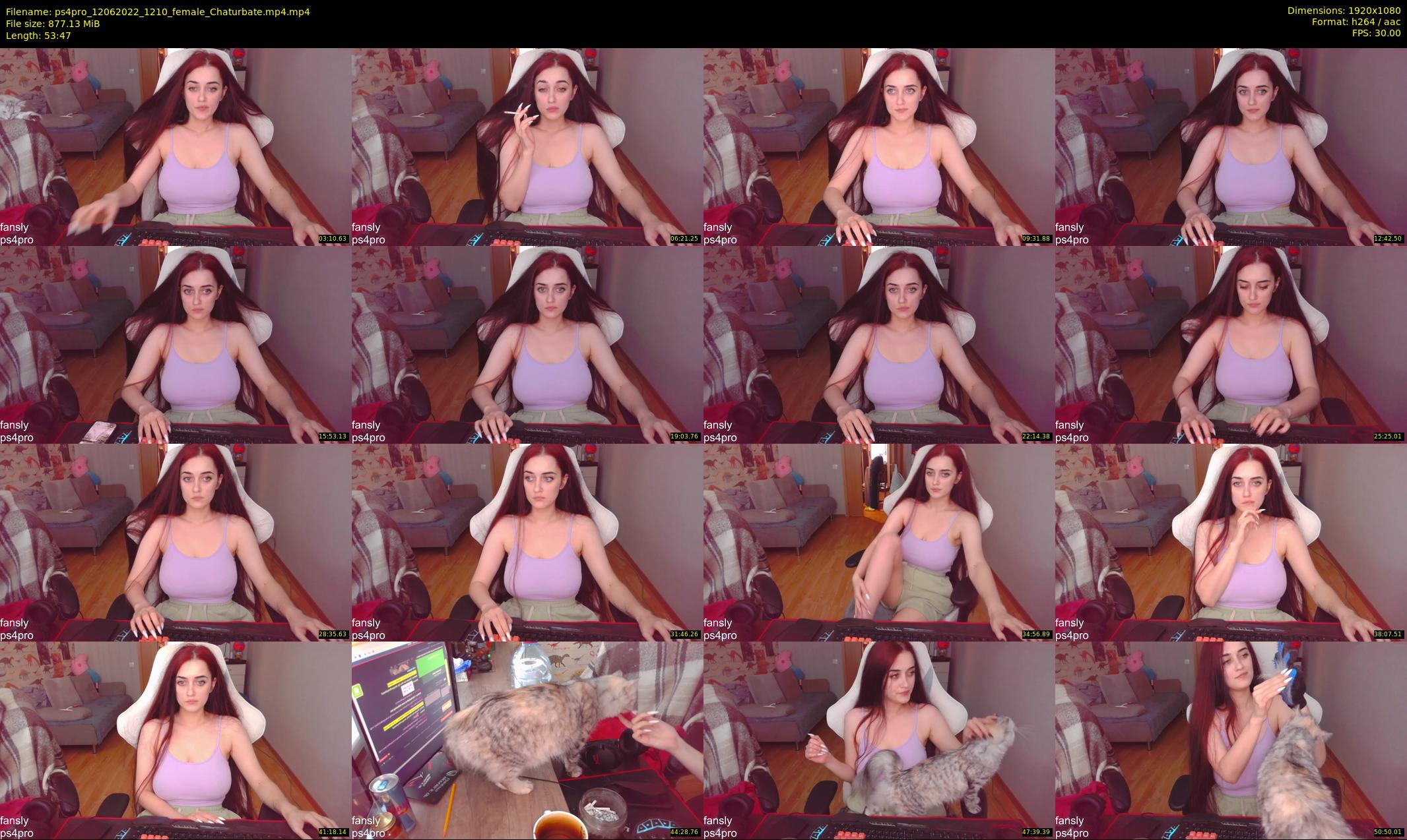 ps4pro — 54 minute Chaturbate female cam show recording, 1080p, Jun 12, 2022