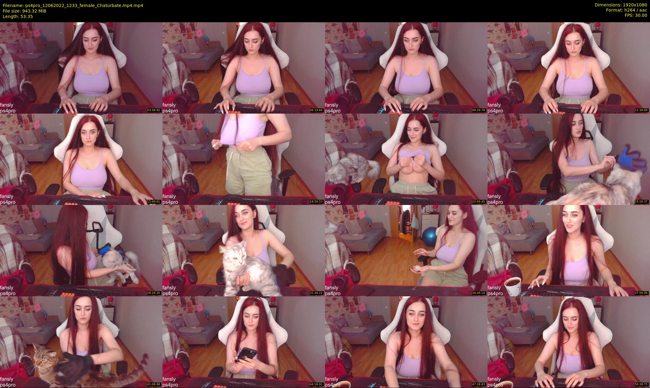 ps4pro — 54 minute Chaturbate female cam show recording, 1080p, Jun 12, 2022