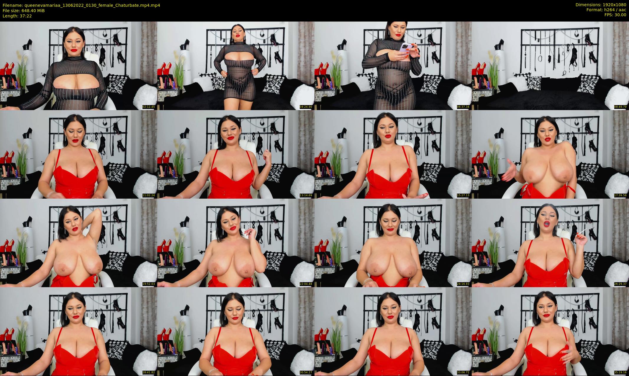 queenevamariaa — 38 minute Chaturbate female cam show recording, 1080p, Jun 13, 2022