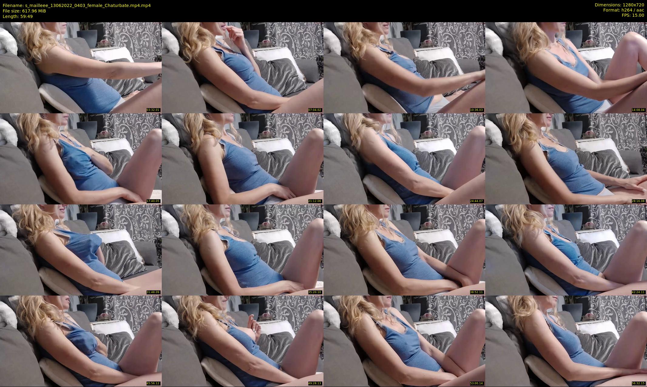 s_mailleee — 60 minute Chaturbate female cam show recording, 720p, Jun 13, 2022