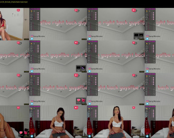 saraymonroe — 54 minute Chaturbate female cam show recording, 1080p, Jun 12, 2022
