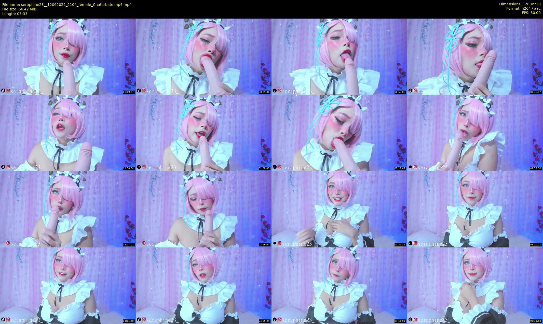 seraphine23_ — 6 minute Chaturbate female cam show recording, 720p, Jun 12, 2022