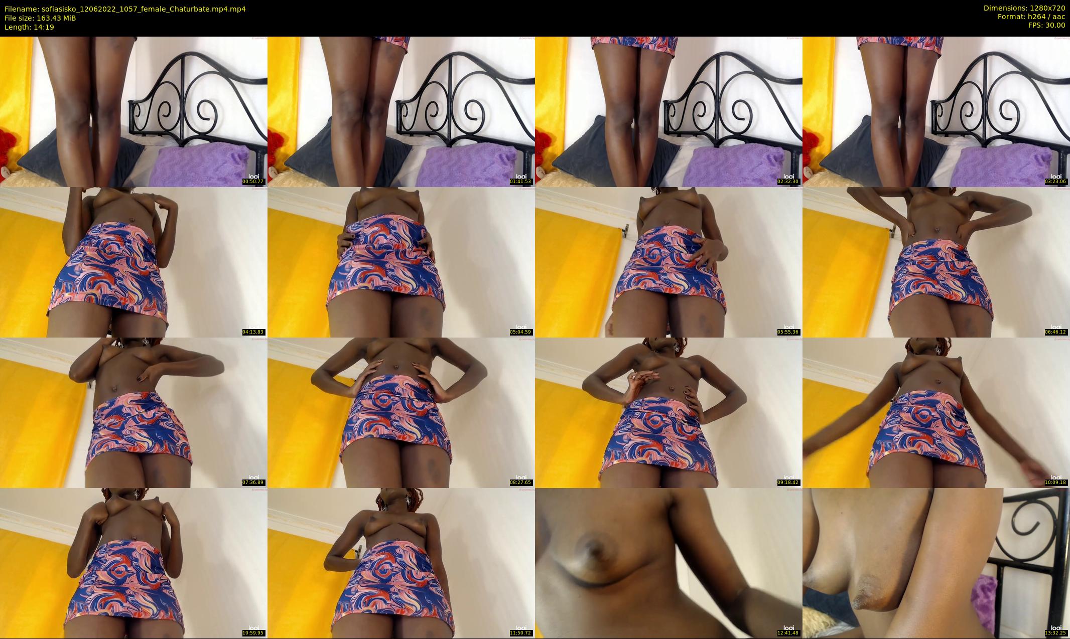 sofiasisko — 15 minute Chaturbate female cam show recording, 720p, Jun 12, 2022