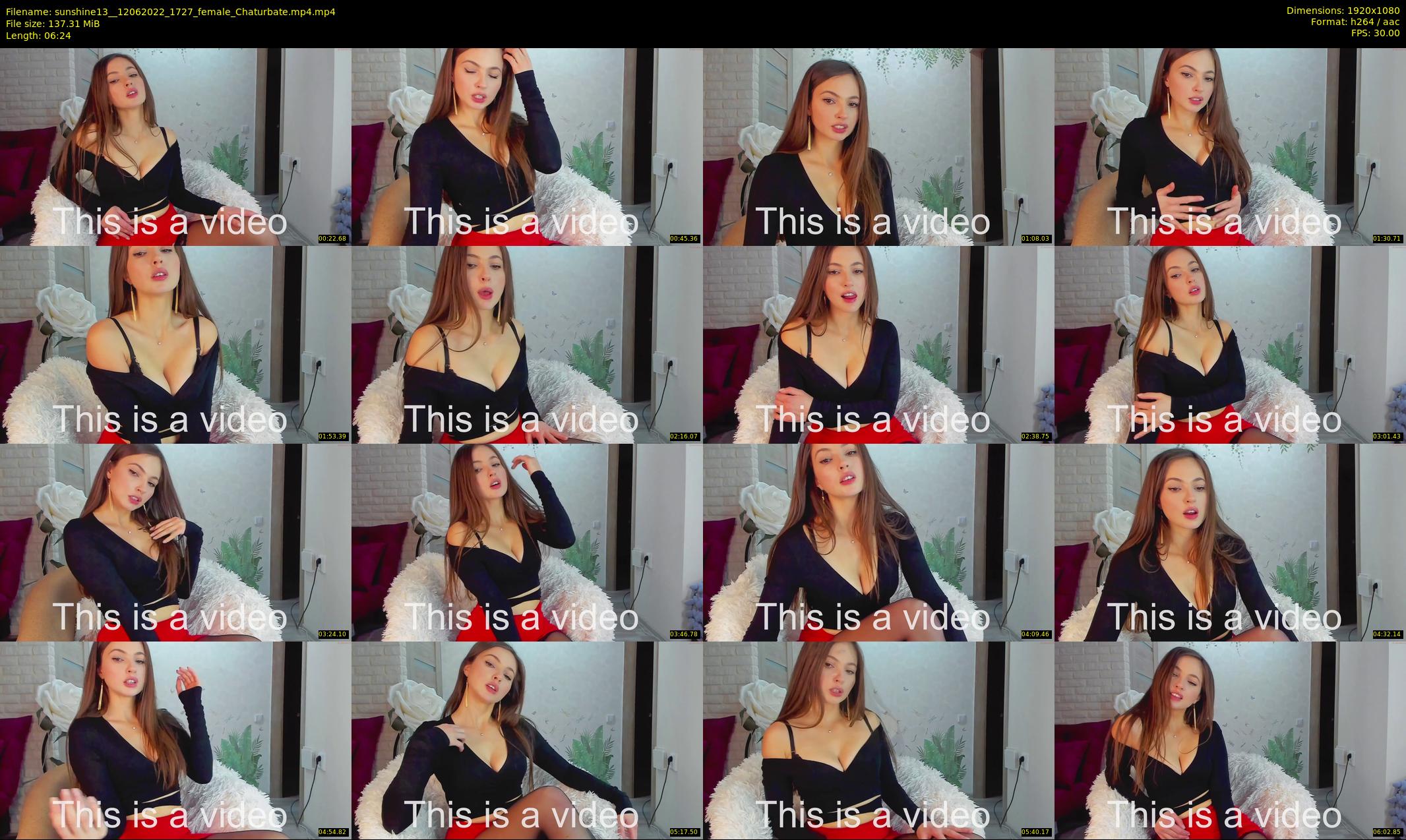 sunshine13_ — 7 minute Chaturbate female cam show recording, 1080p, Jun 12, 2022