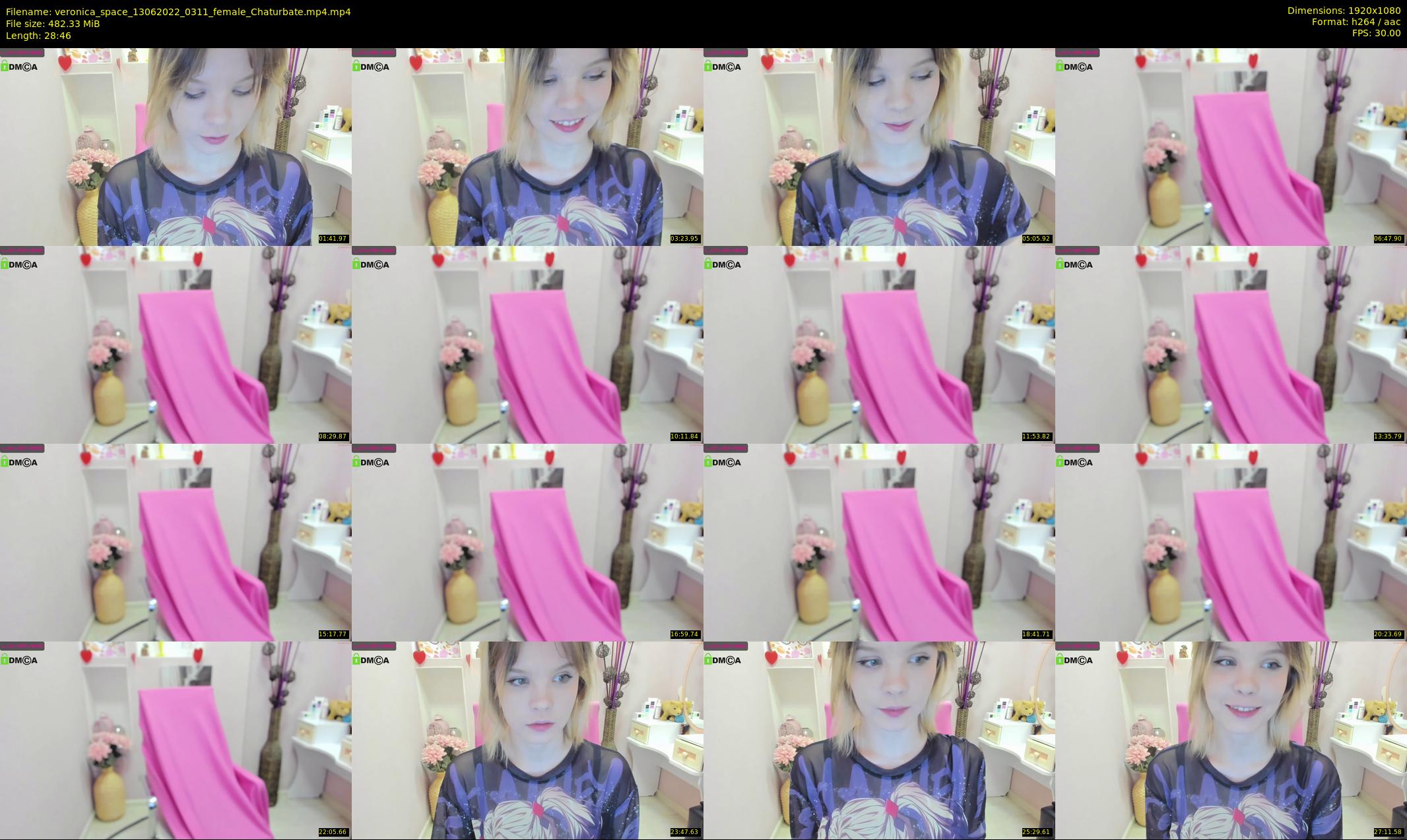 veronica_space — 29 minute Chaturbate female cam show recording, 1080p, Jun 13, 2022