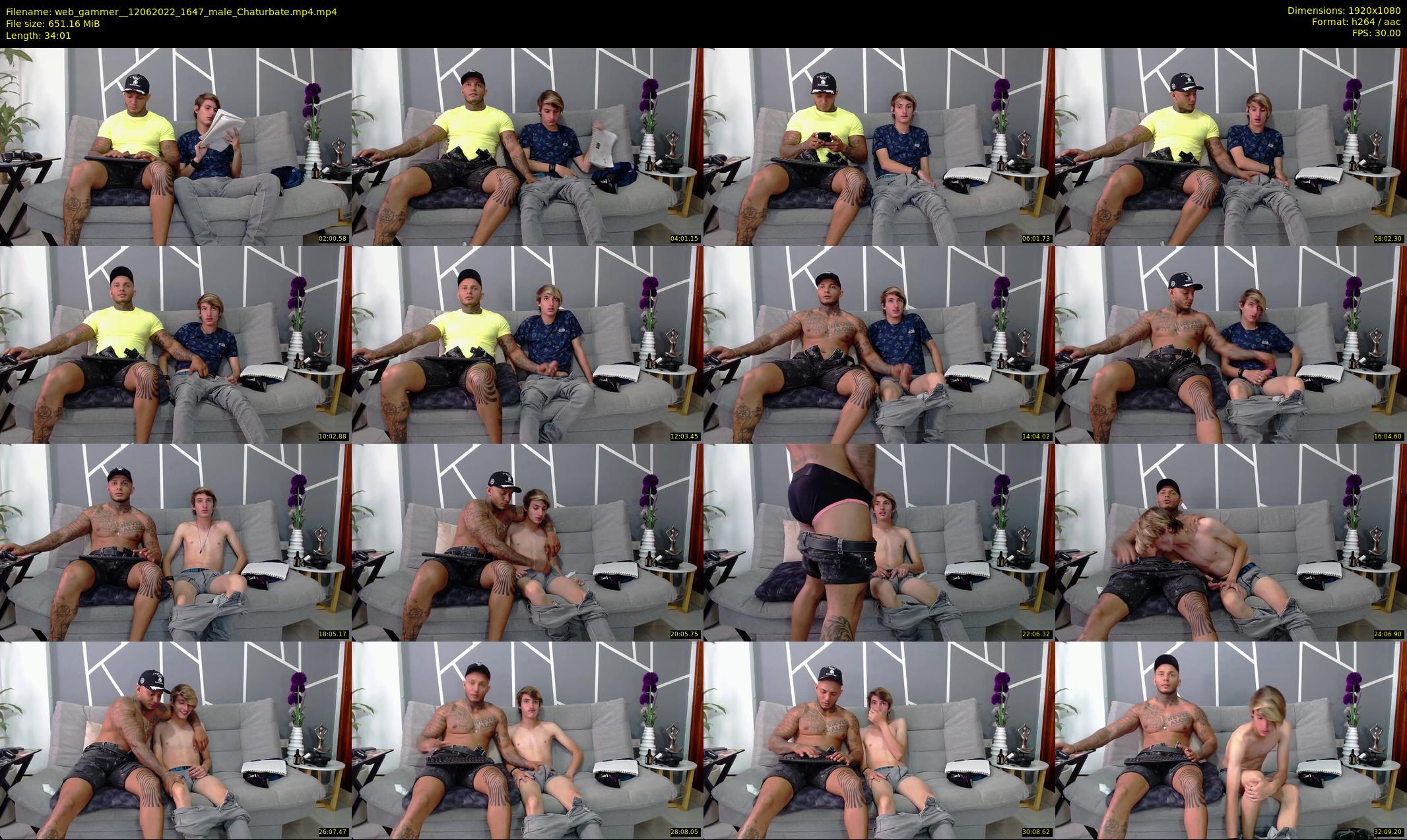 web_gammer_ — 35 minute Chaturbate male cam show recording, 1080p, Jun 12, 2022