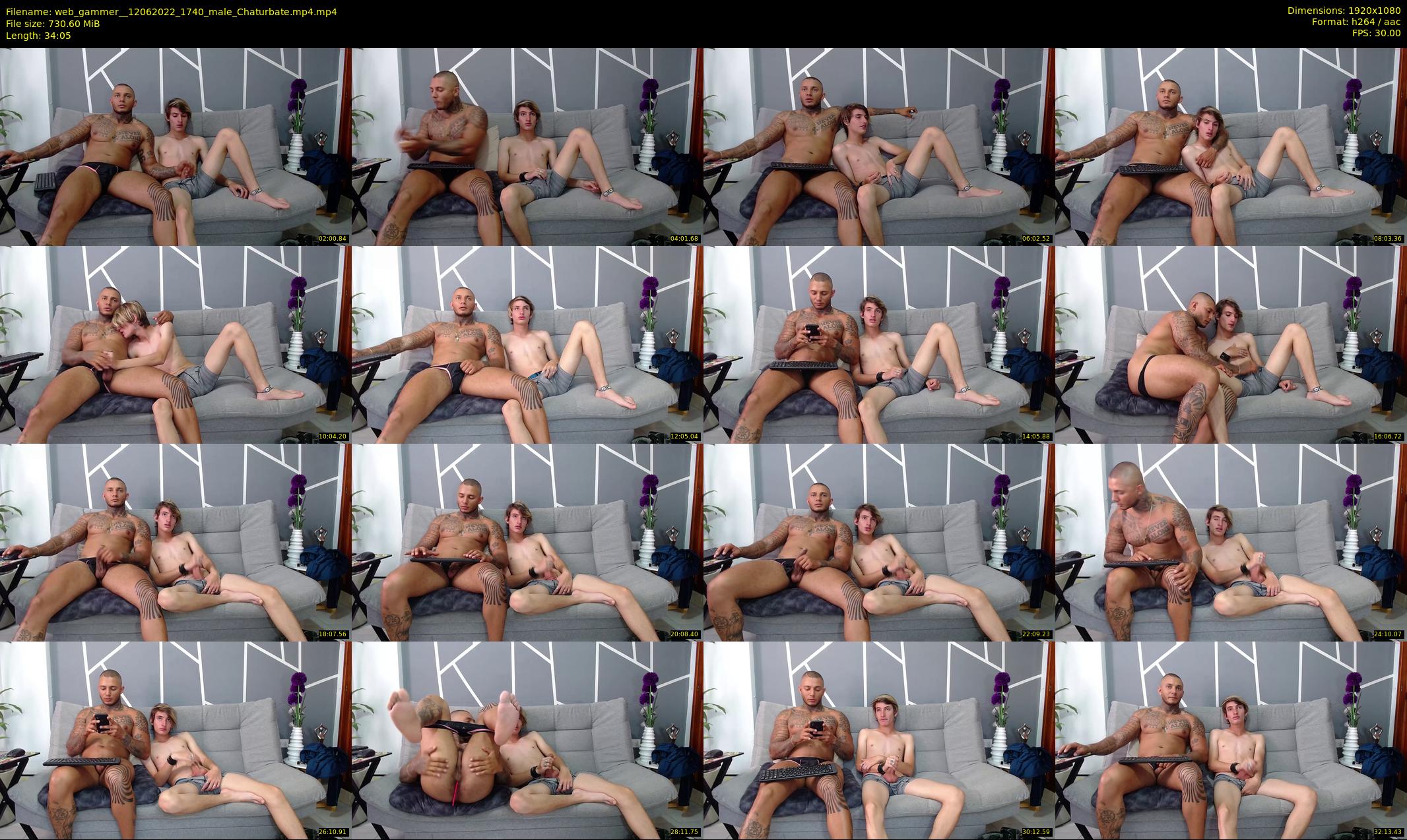web_gammer_ — 35 minute Chaturbate male cam show recording, 1080p, Jun 12, 2022