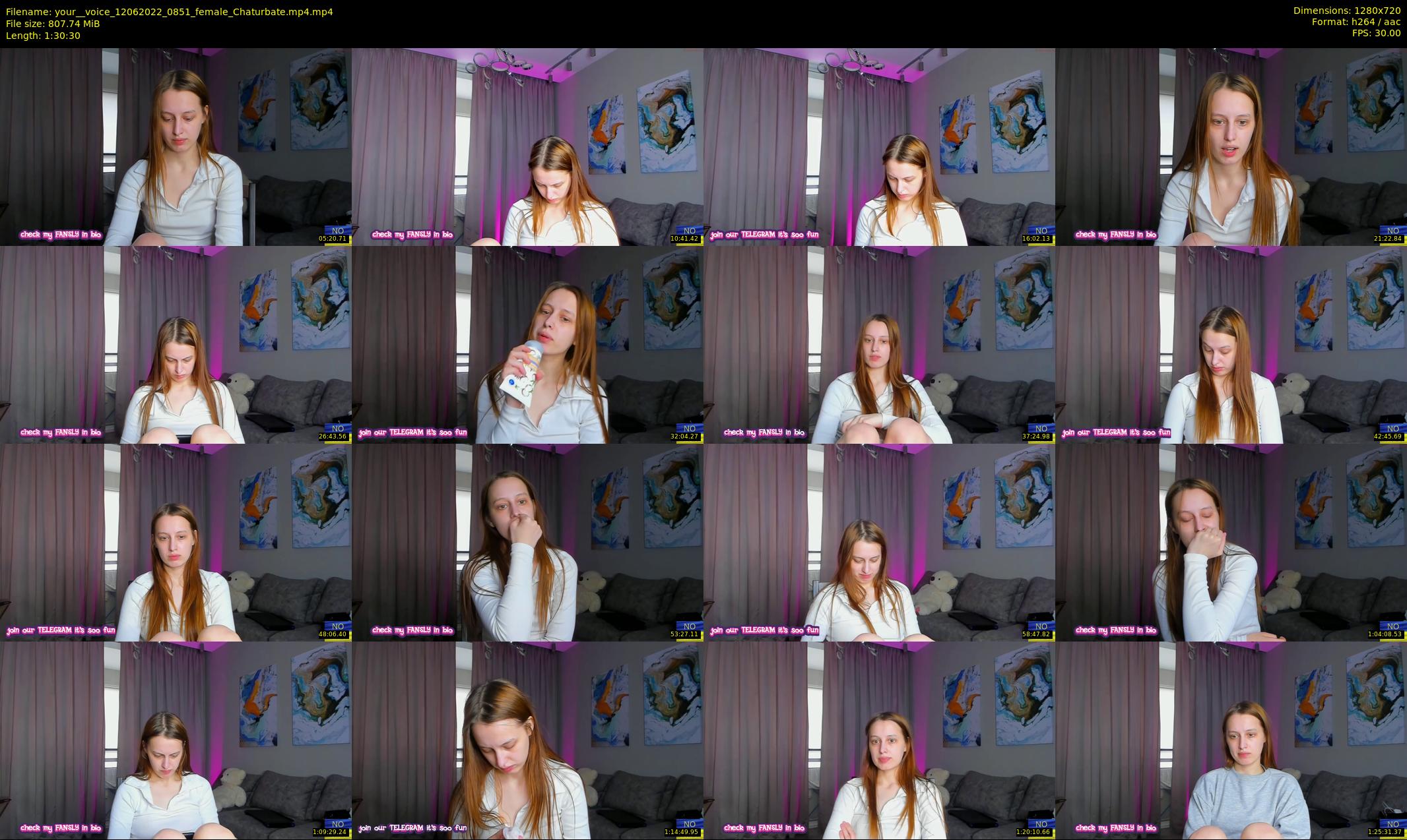 your__voice — 91 minute Chaturbate female cam show recording, 720p, Jun 12, 2022