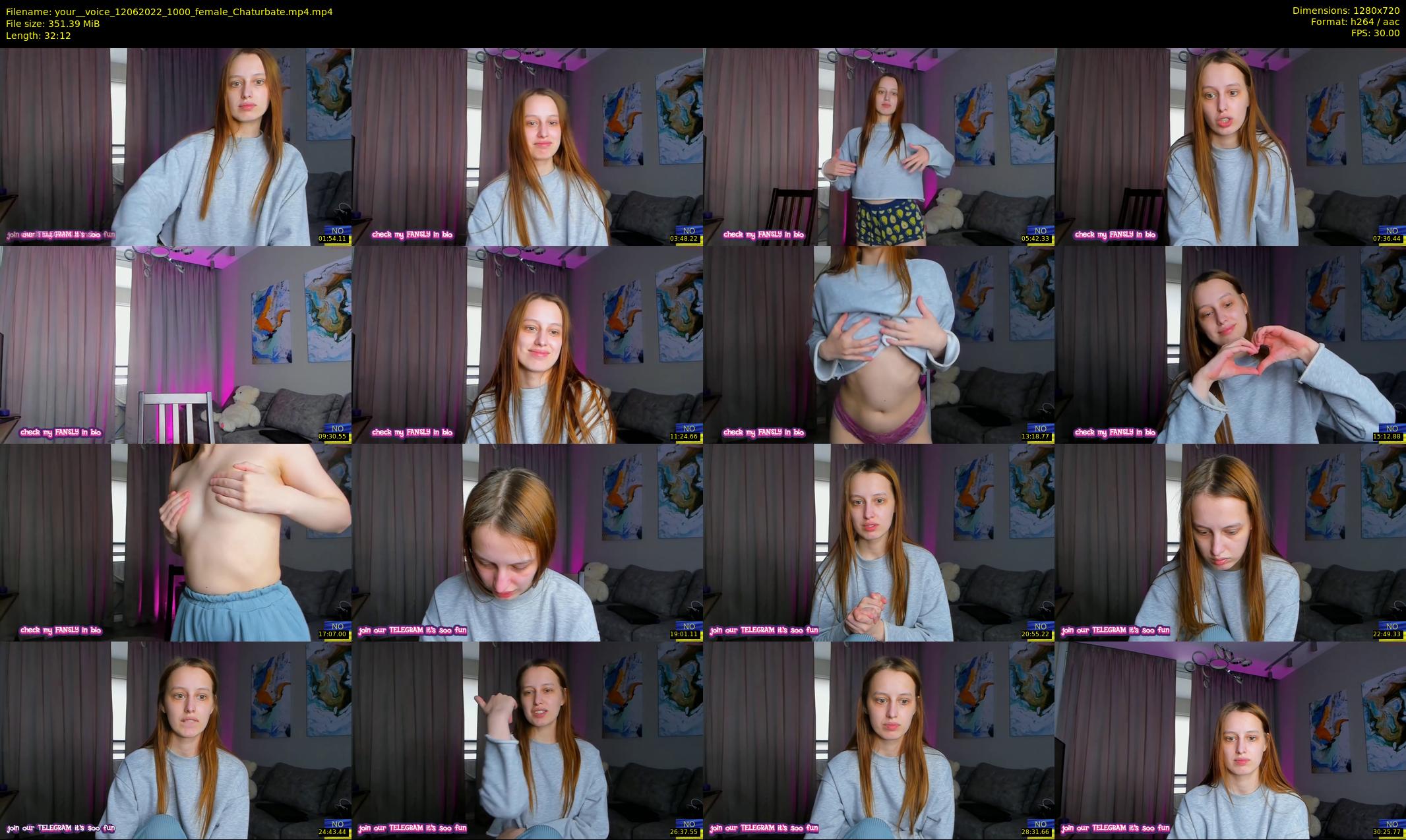 your__voice — 33 minute Chaturbate female cam show recording, 720p, Jun 12, 2022